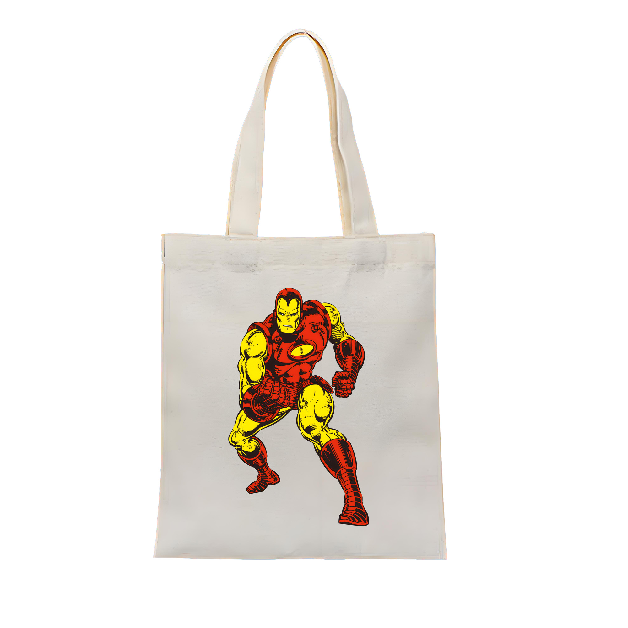 （画像用） アベンジャーズ The Avengers 縦型キャンバス生地手提げバッグ　トートバッグ