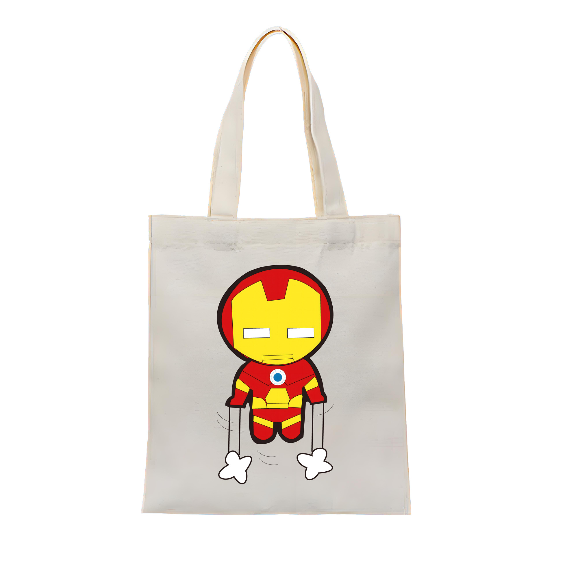 （画像用） アベンジャーズ The Avengers 縦型キャンバス生地手提げバッグ　トートバッグ
