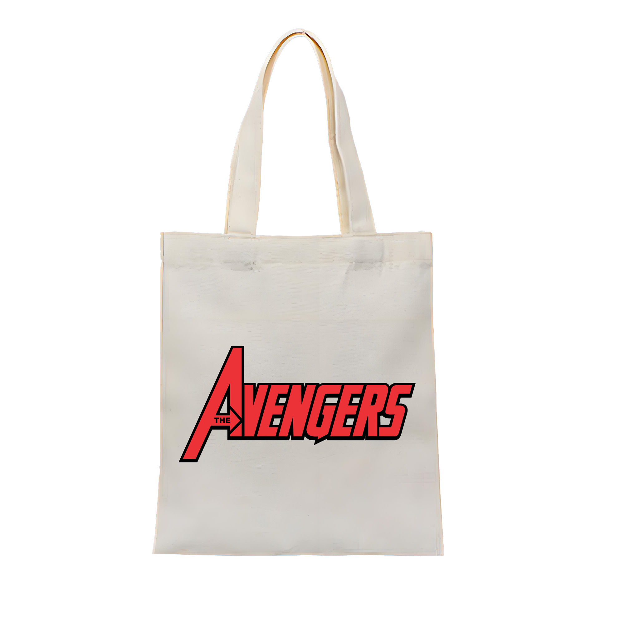 （画像用） アベンジャーズ The Avengers 縦型キャンバス生地手提げバッグ　トートバッグ