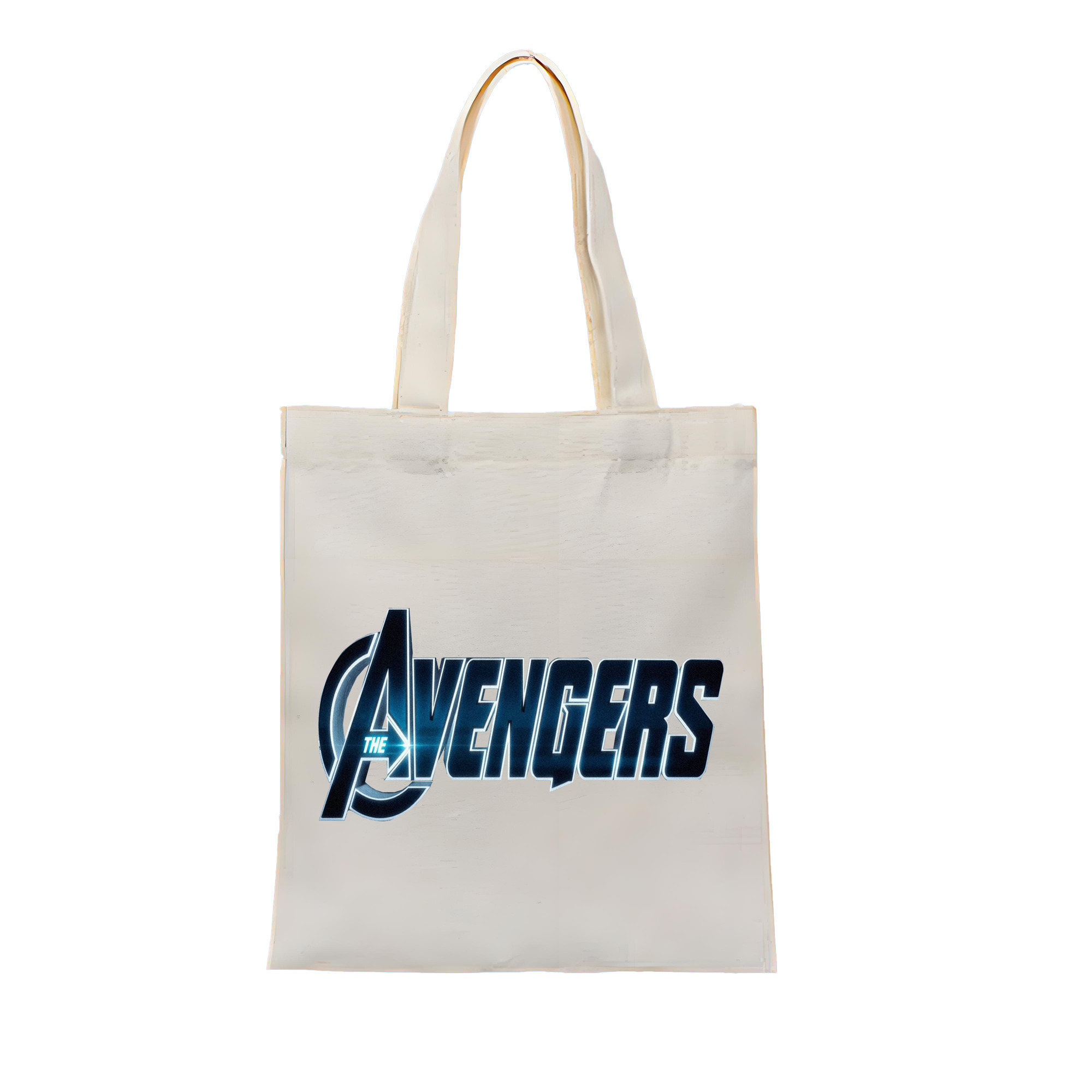 （画像用） アベンジャーズ The Avengers 縦型キャンバス生地手提げバッグ　トートバッグ