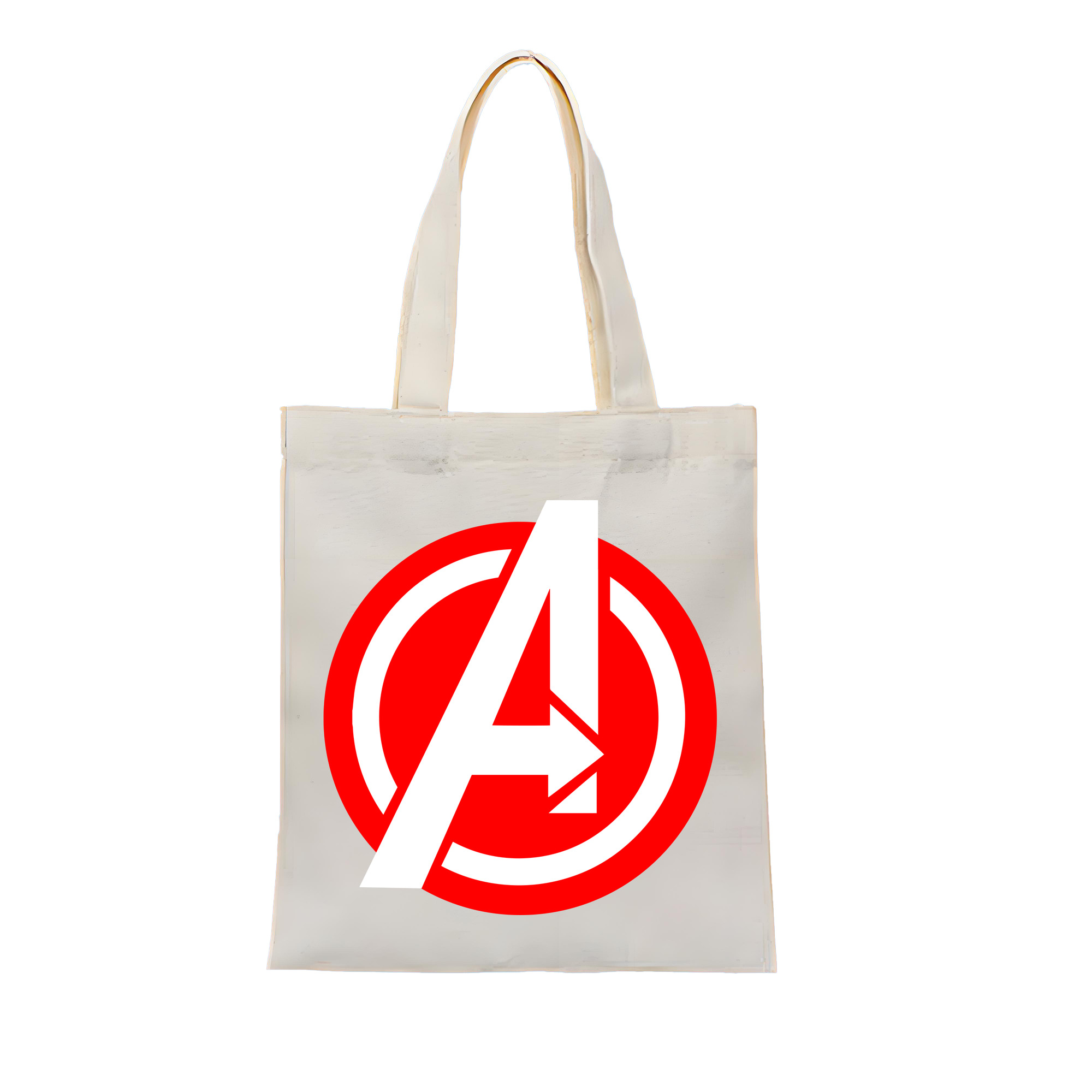 （画像用） アベンジャーズ The Avengers 縦型キャンバス生地手提げバッグ　トートバッグ
