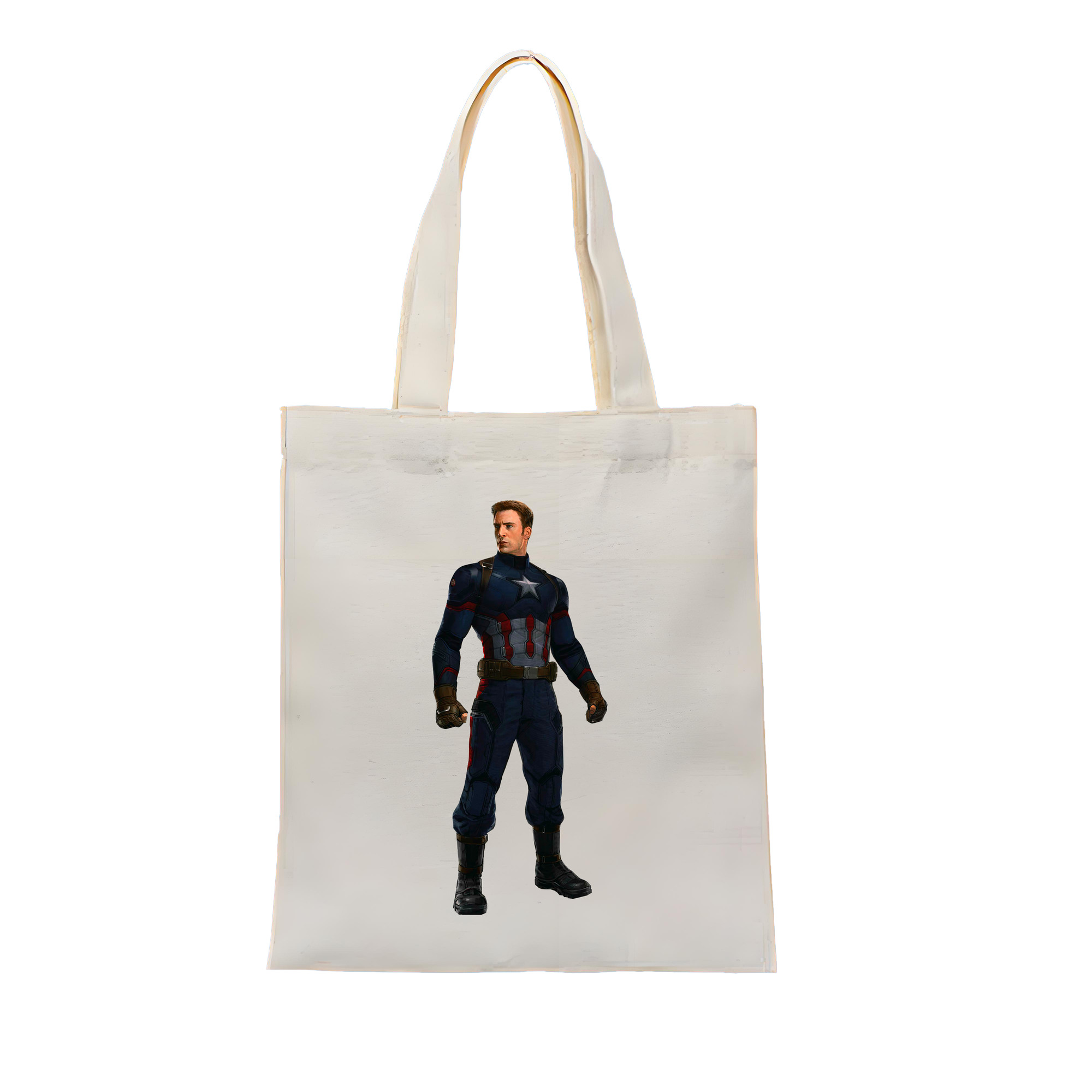 （画像用） アベンジャーズ The Avengers 縦型キャンバス生地手提げバッグ　トートバッグ