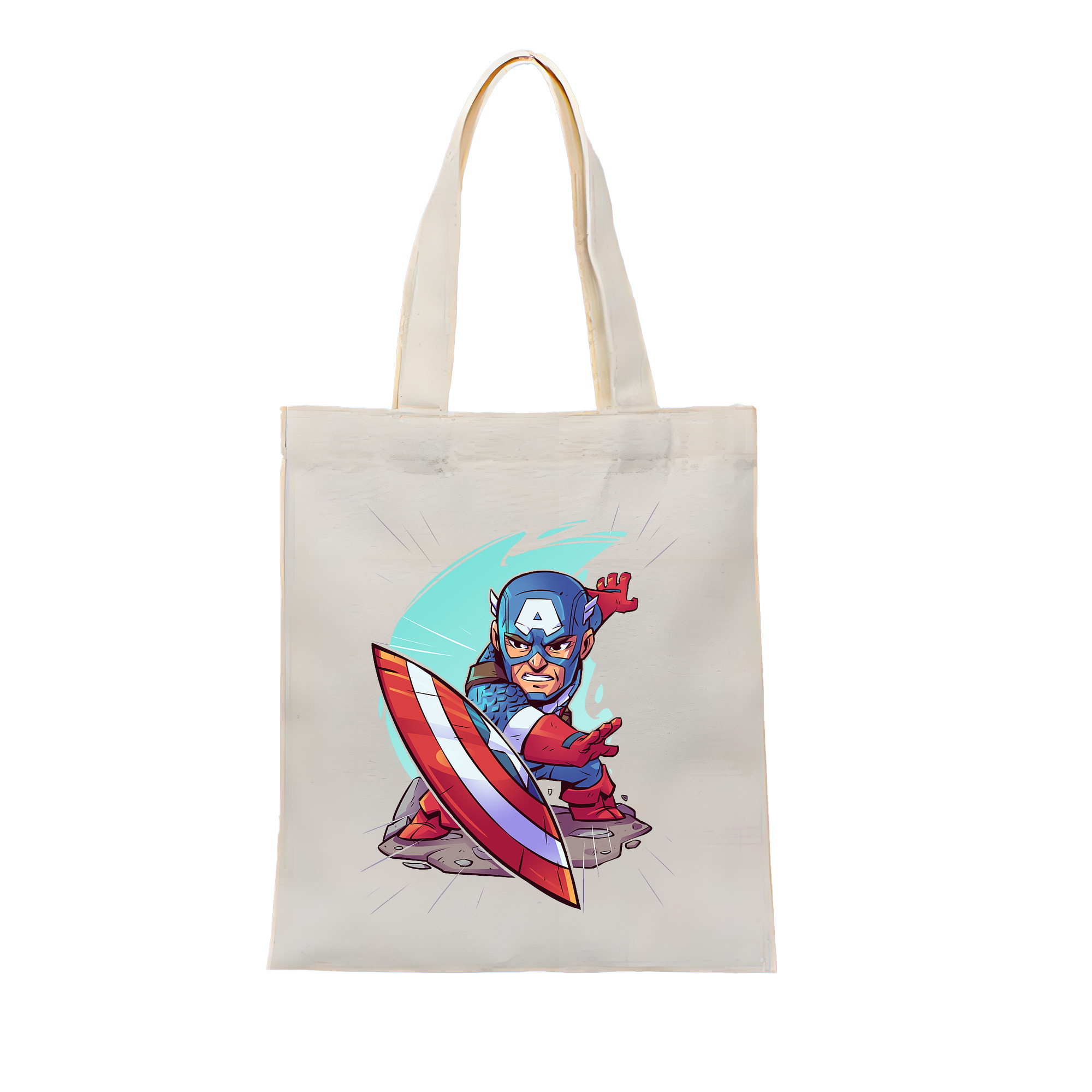 （画像用） アベンジャーズ The Avengers 縦型キャンバス生地手提げバッグ　トートバッグ