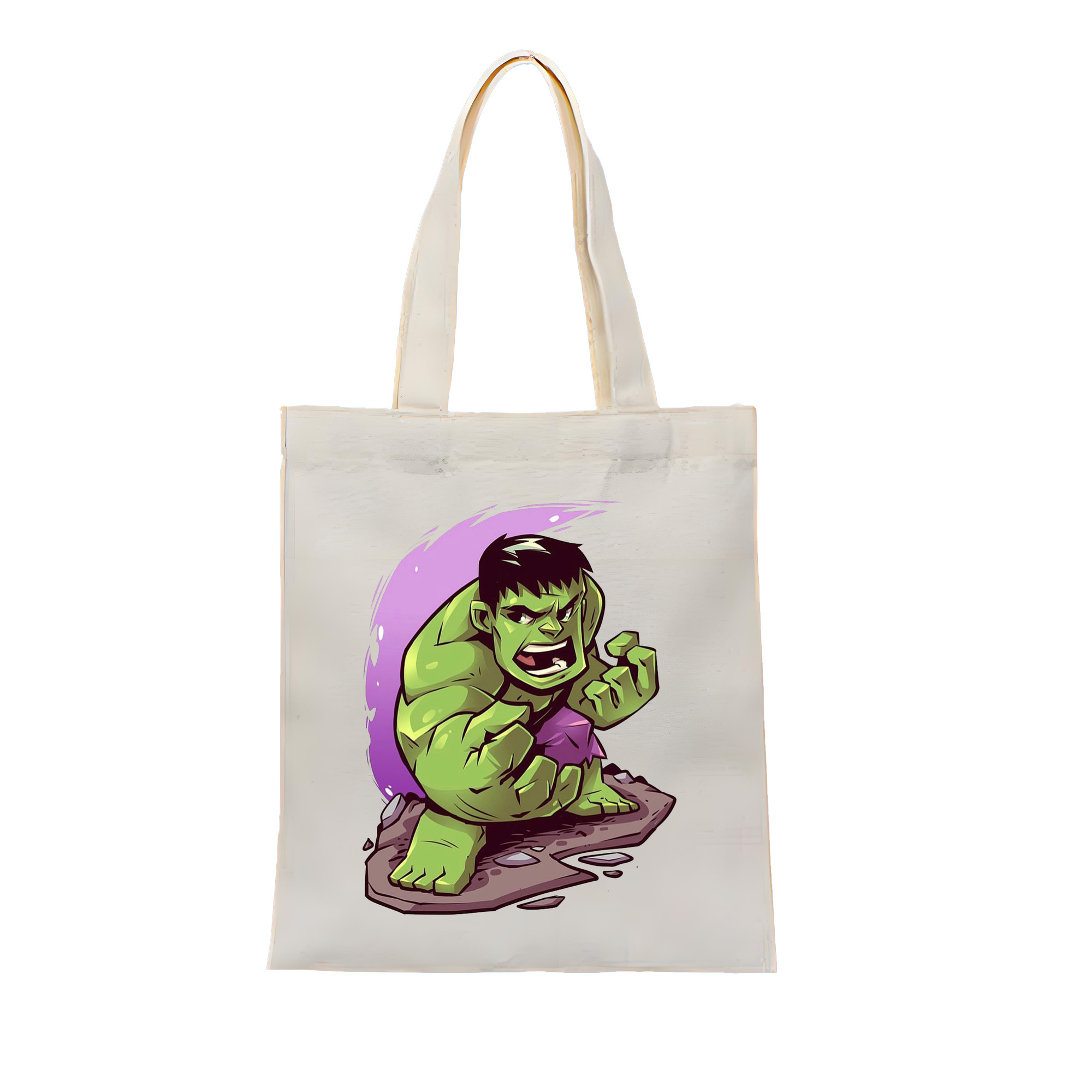 （画像用） アベンジャーズ The Avengers 縦型キャンバス生地手提げバッグ　トートバッグ