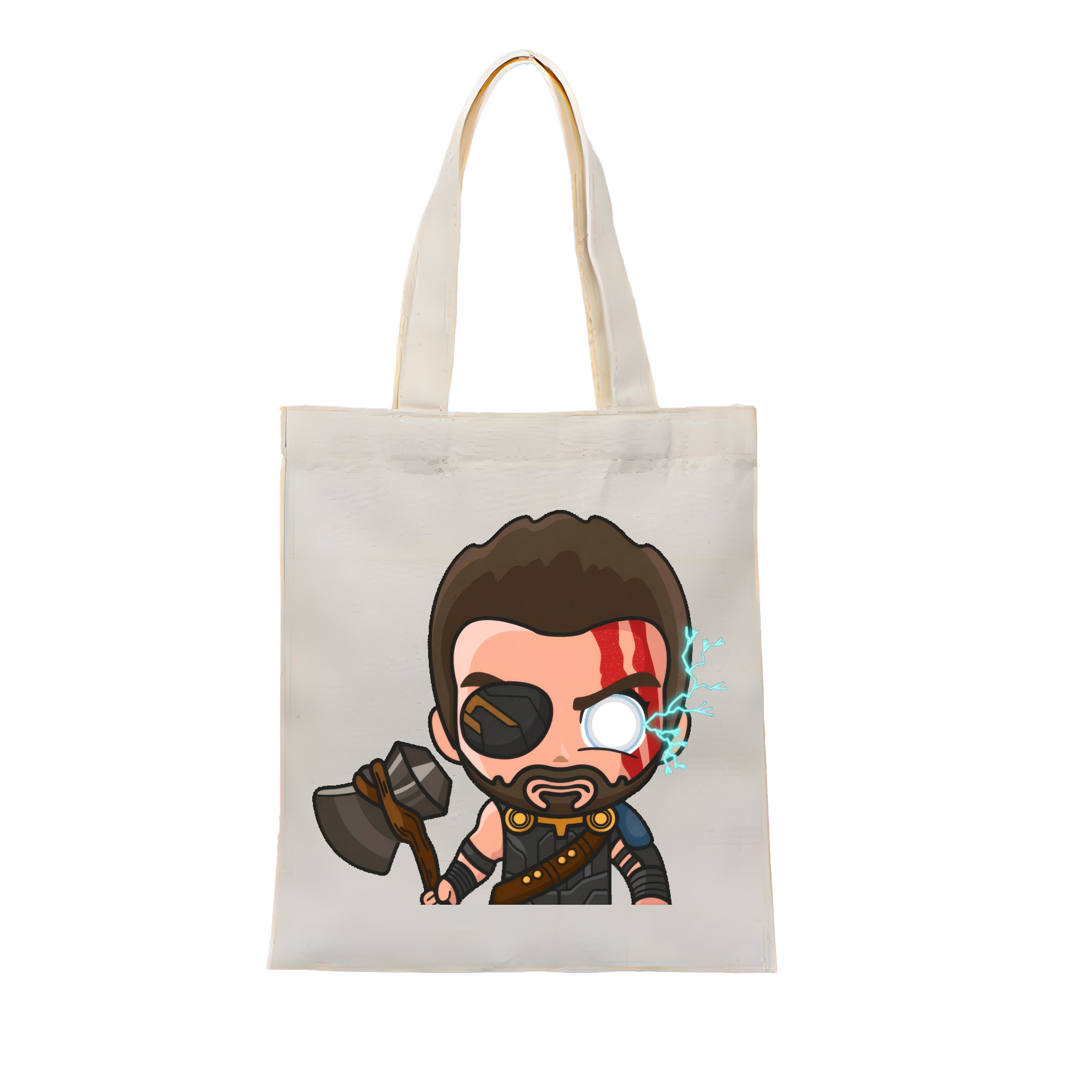（画像用） アベンジャーズ The Avengers 縦型キャンバス生地手提げバッグ　トートバッグ