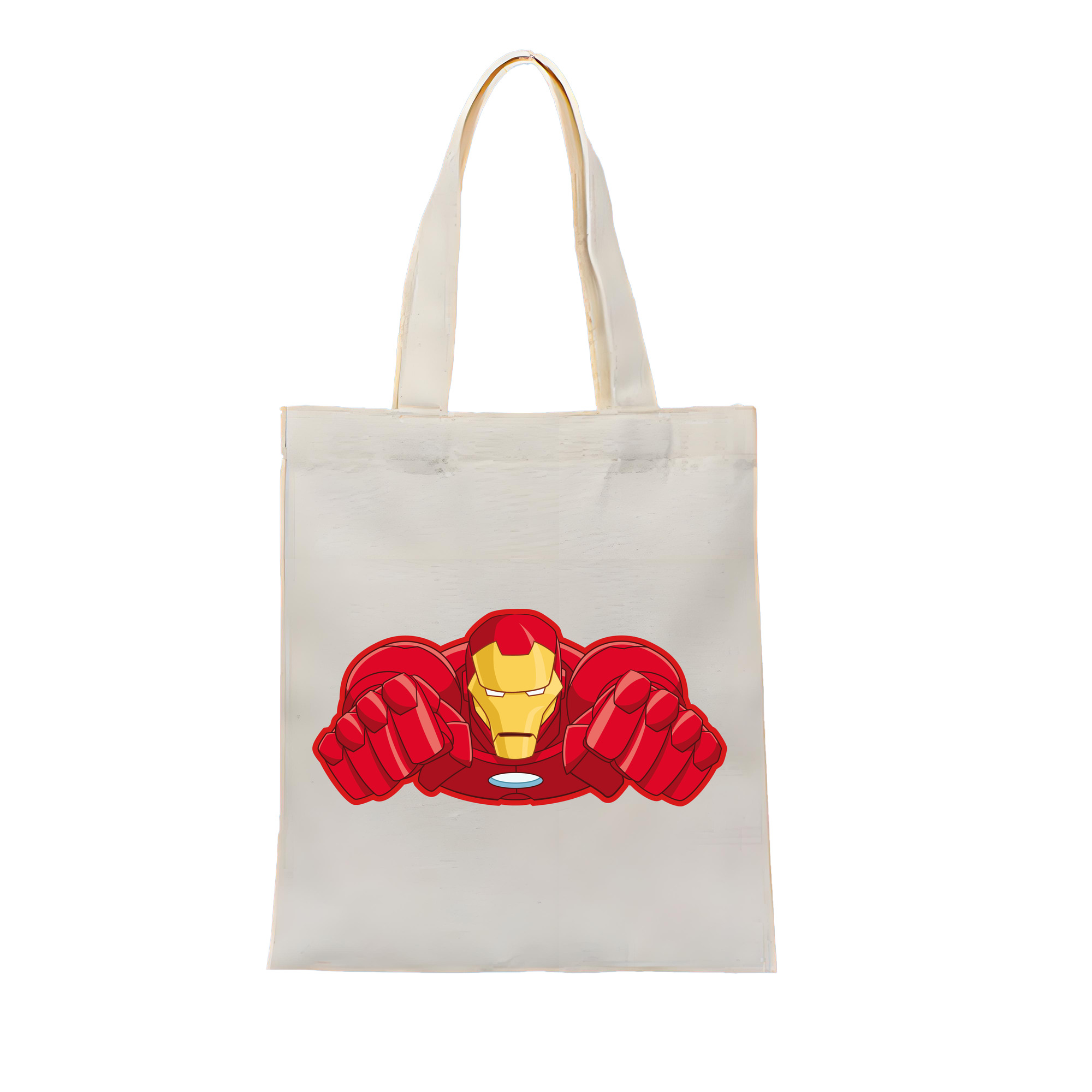 （画像用） アベンジャーズ The Avengers 縦型キャンバス生地手提げバッグ　トートバッグ