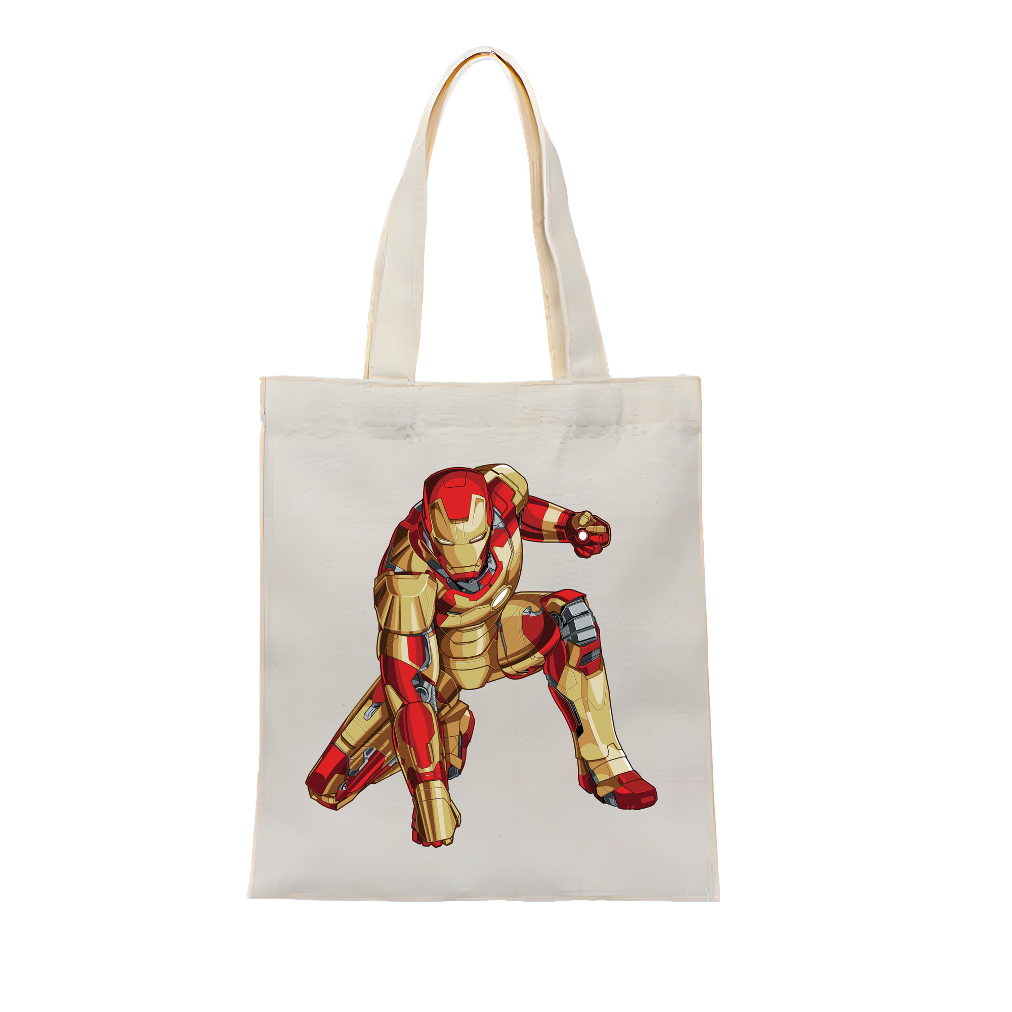 （画像用） アベンジャーズ The Avengers 縦型キャンバス生地手提げバッグ　トートバッグ