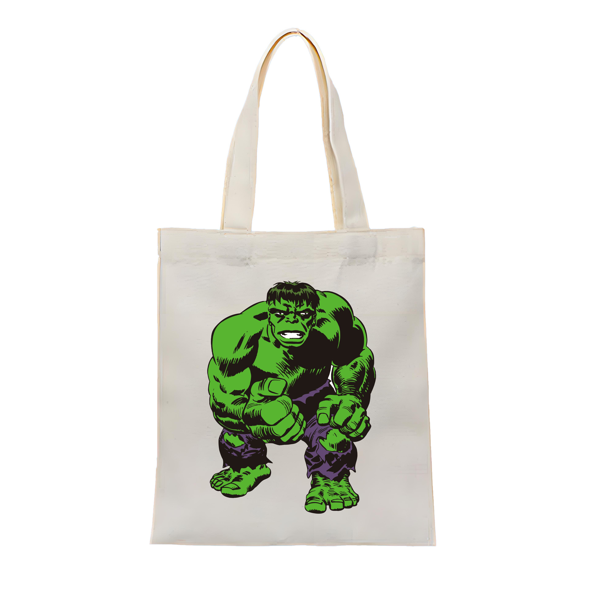 （画像用） アベンジャーズ The Avengers 縦型キャンバス生地手提げバッグ　トートバッグ