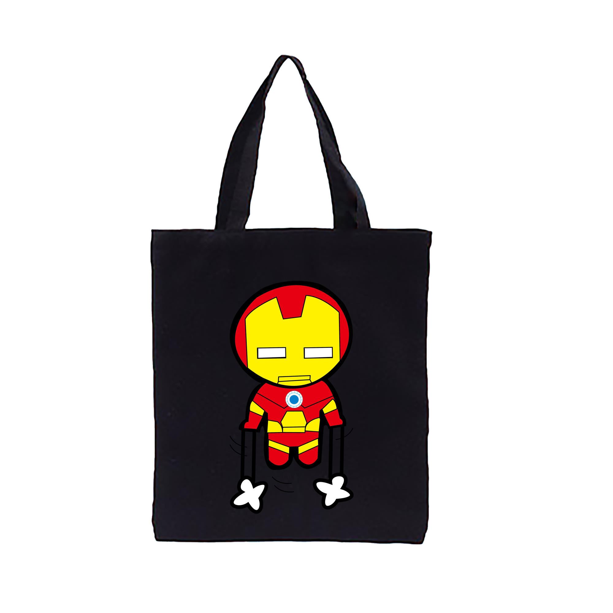 （画像用） アベンジャーズ The Avengers 縦型キャンバス生地手提げバッグ　トートバッグ
