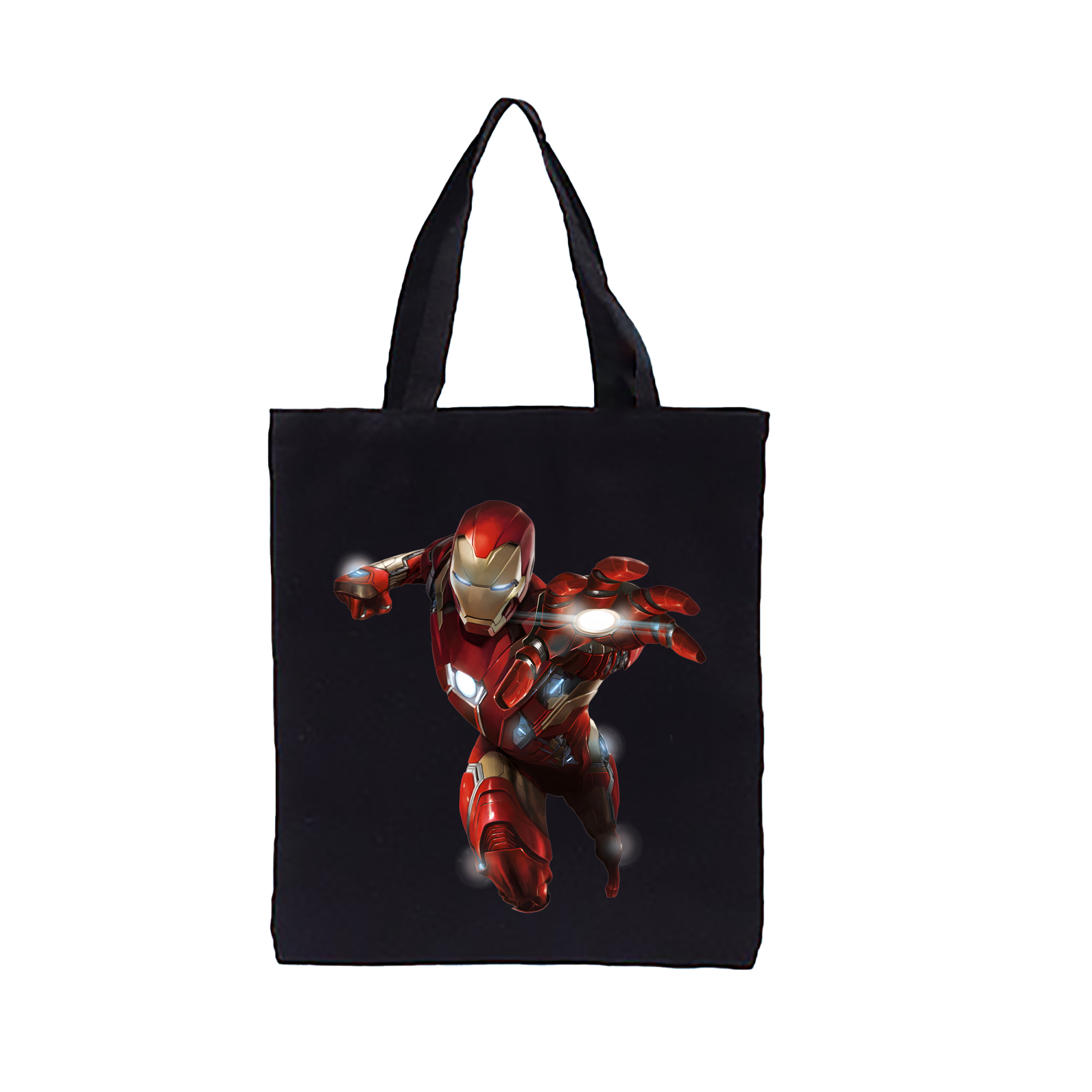 （画像用） アベンジャーズ The Avengers 縦型キャンバス生地手提げバッグ　トートバッグ