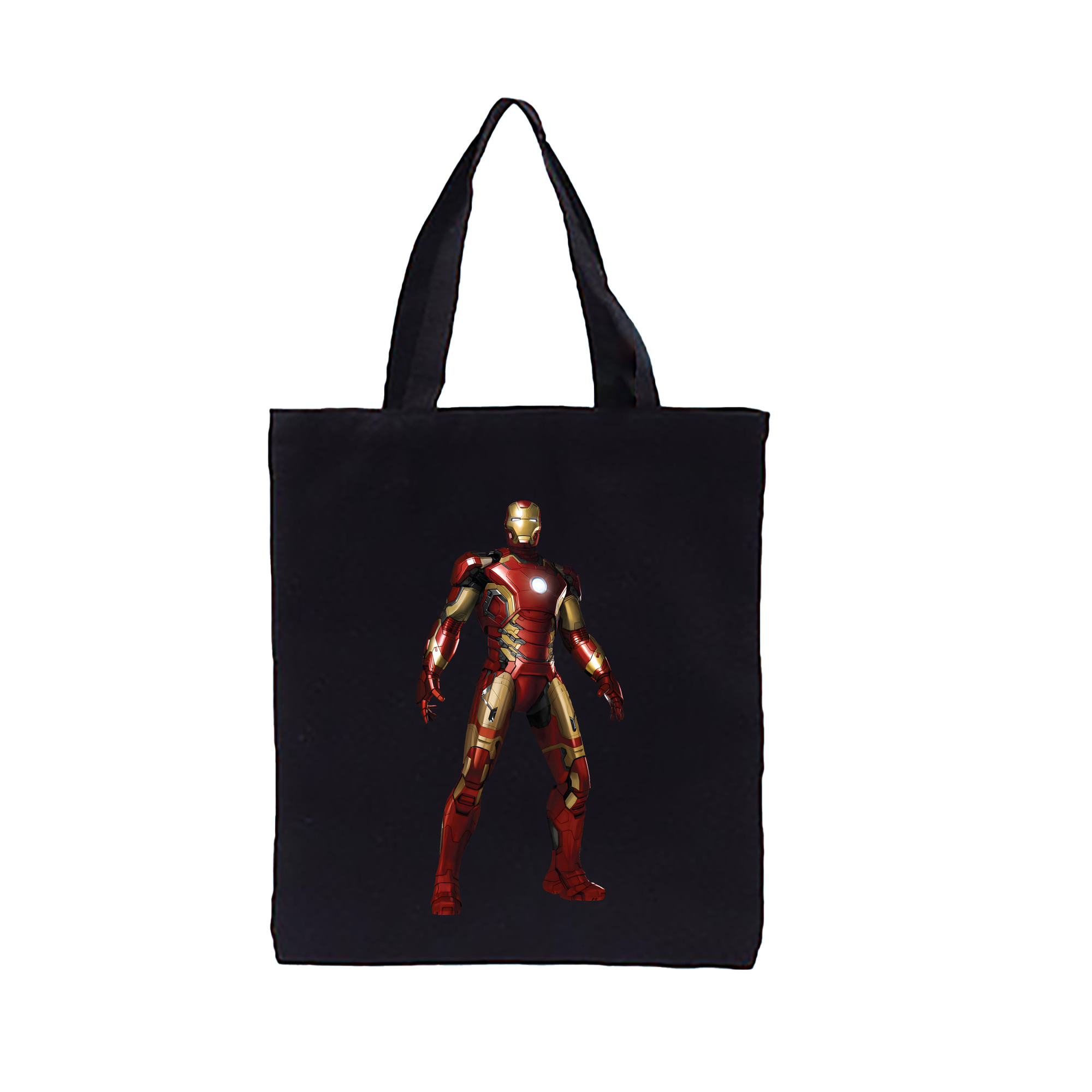 （画像用） アベンジャーズ The Avengers 縦型キャンバス生地手提げバッグ　トートバッグ
