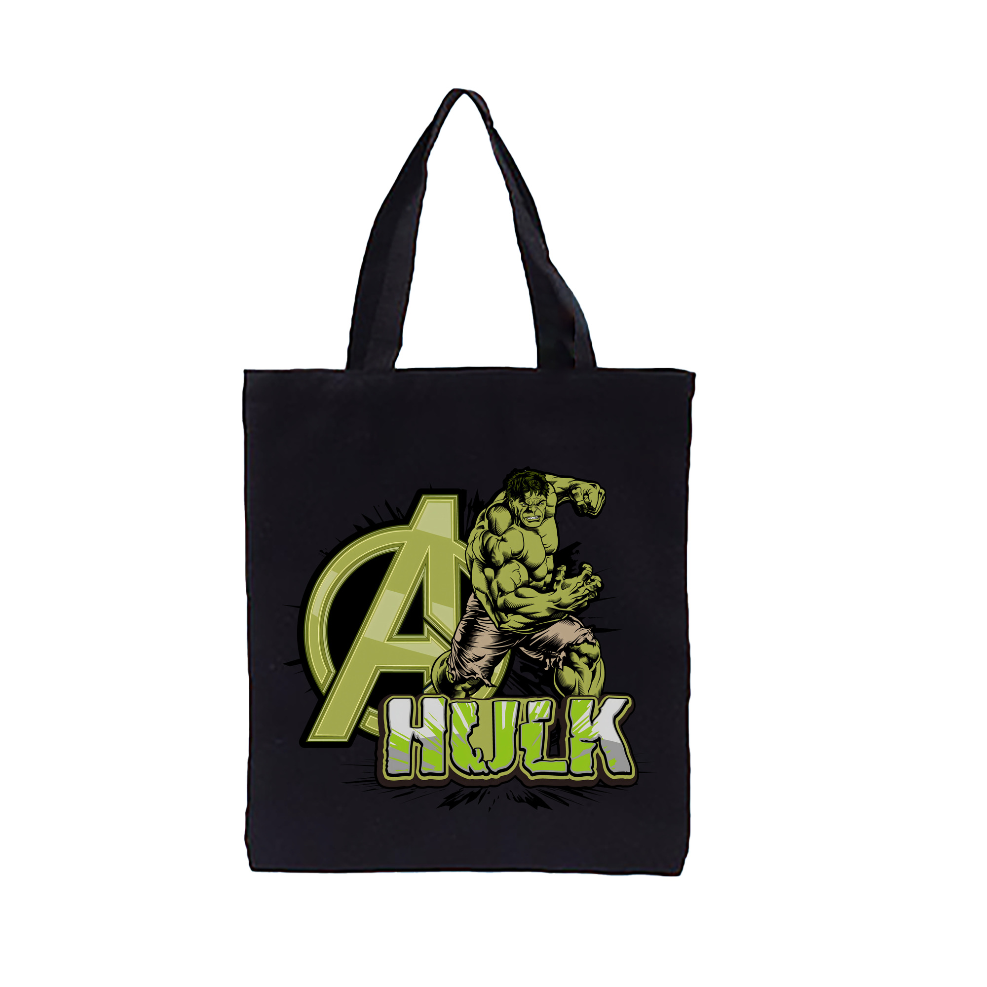 （画像用） アベンジャーズ The Avengers 縦型キャンバス生地手提げバッグ　トートバッグ