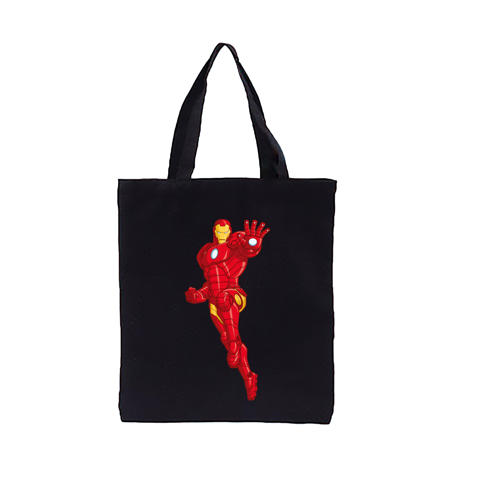 （画像用） アベンジャーズ The Avengers 縦型キャンバス生地手提げバッグ　トートバッグ
