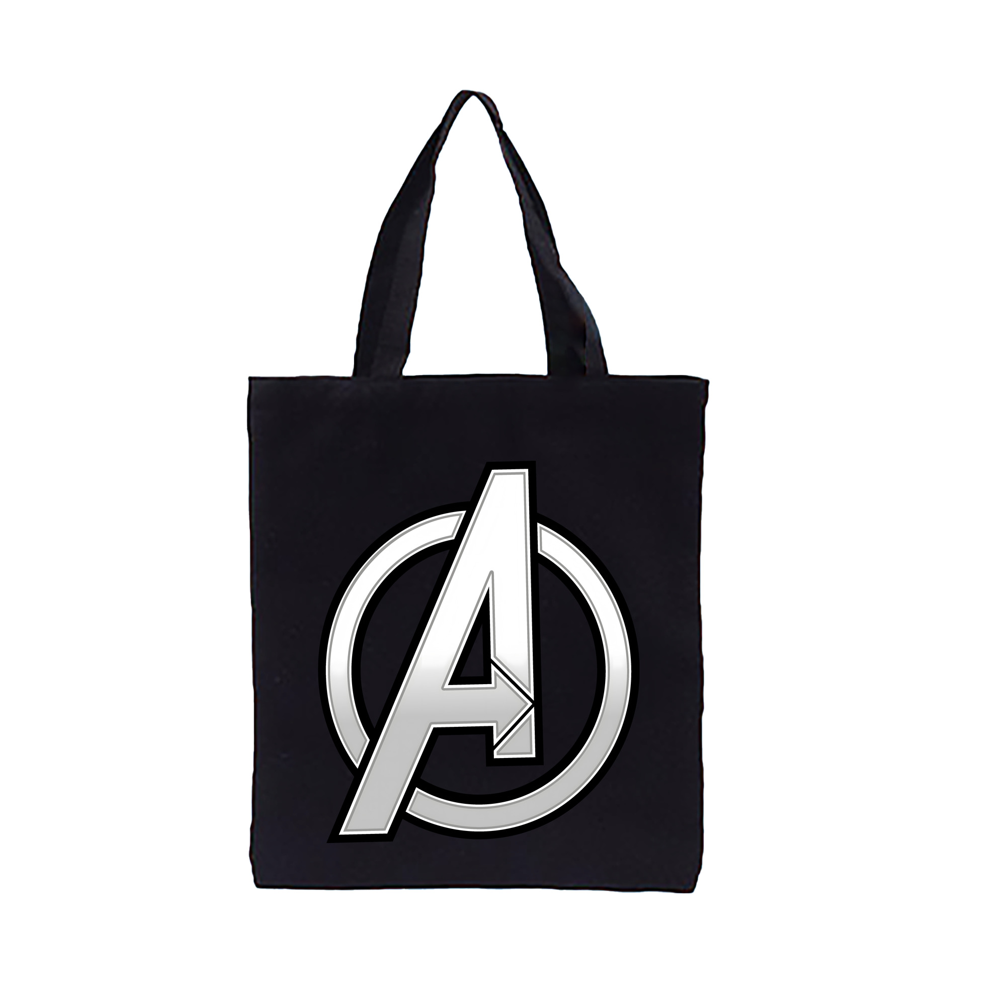 （画像用） アベンジャーズ The Avengers 縦型キャンバス生地手提げバッグ　トートバッグ