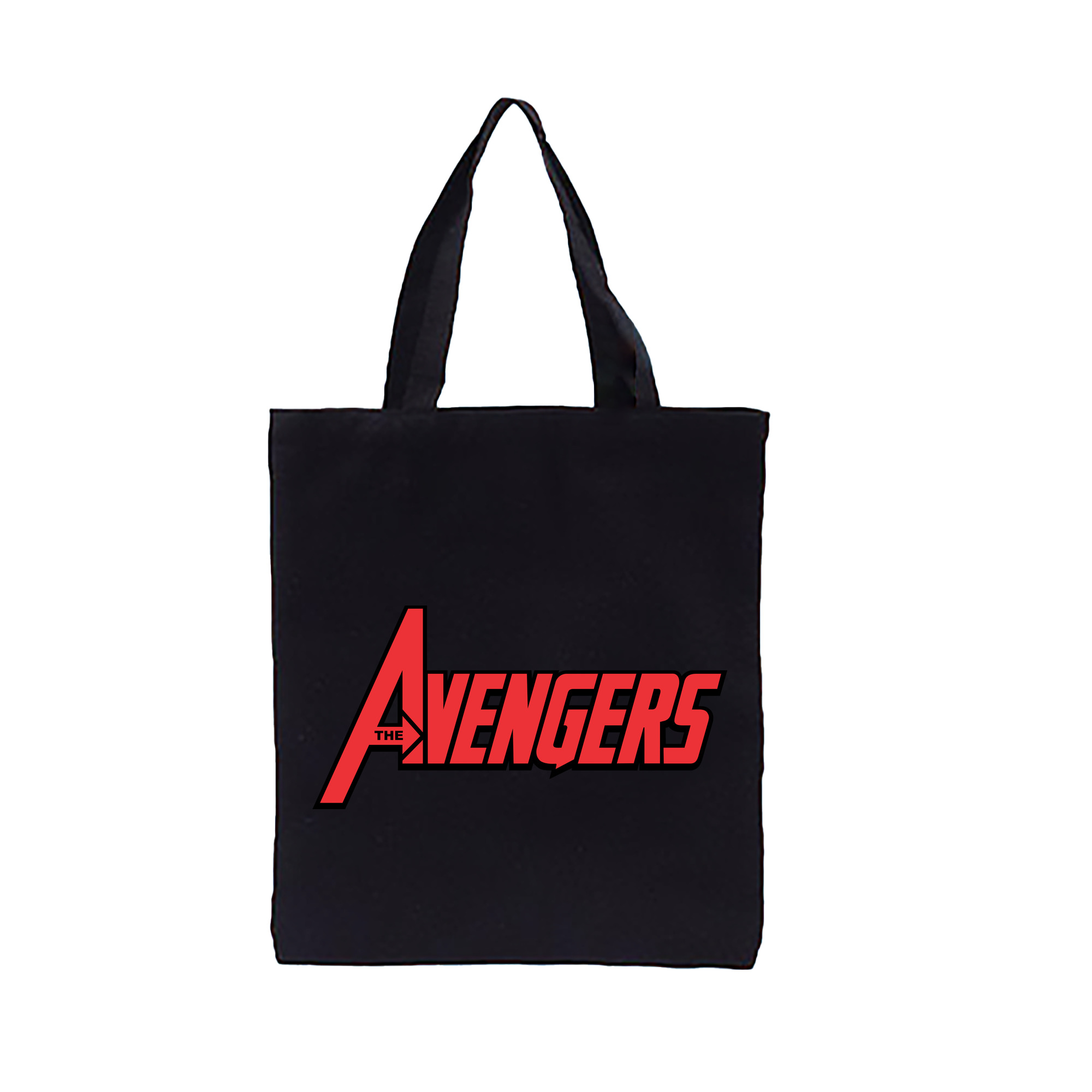 （画像用） アベンジャーズ The Avengers 縦型キャンバス生地手提げバッグ　トートバッグ