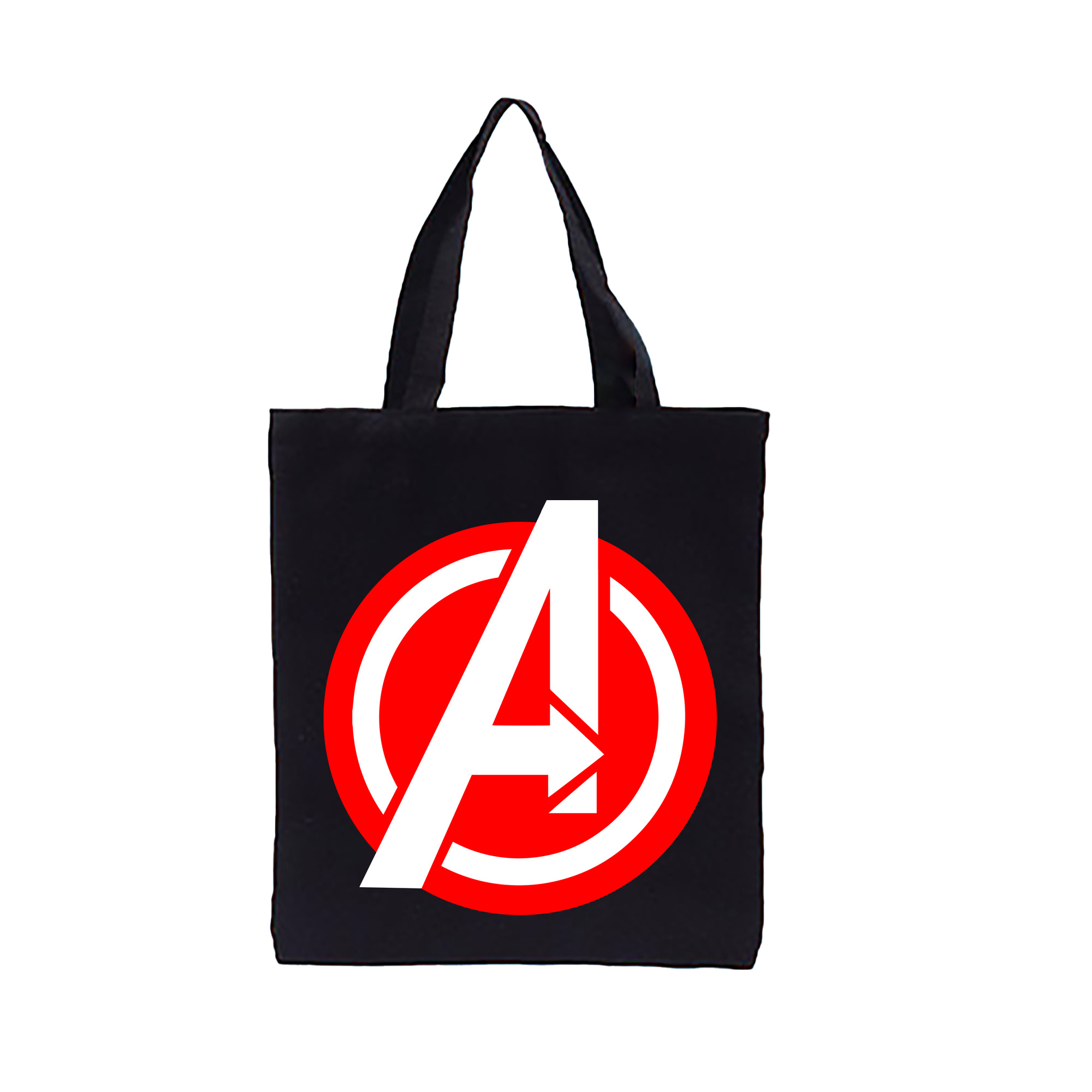 （画像用） アベンジャーズ The Avengers 縦型キャンバス生地手提げバッグ　トートバッグ