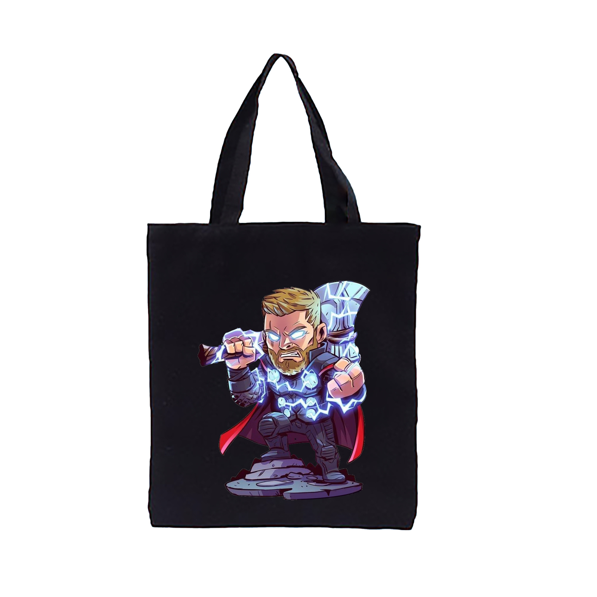 （画像用） アベンジャーズ The Avengers 縦型キャンバス生地手提げバッグ　トートバッグ