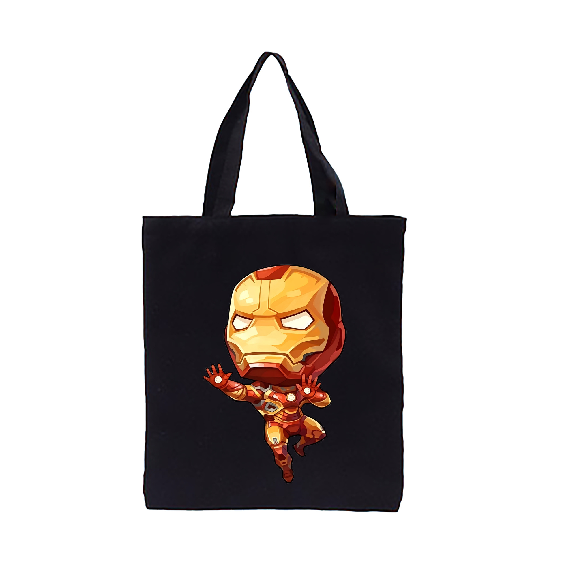 （画像用） アベンジャーズ The Avengers 縦型キャンバス生地手提げバッグ　トートバッグ