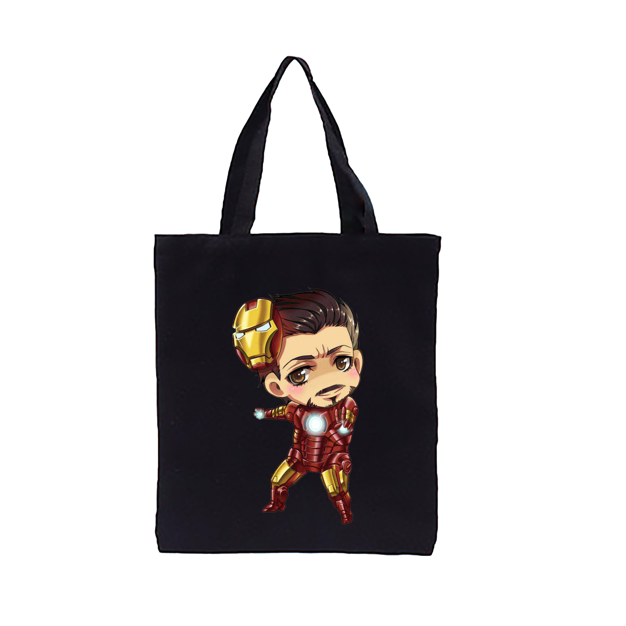 （画像用） アベンジャーズ The Avengers 縦型キャンバス生地手提げバッグ　トートバッグ