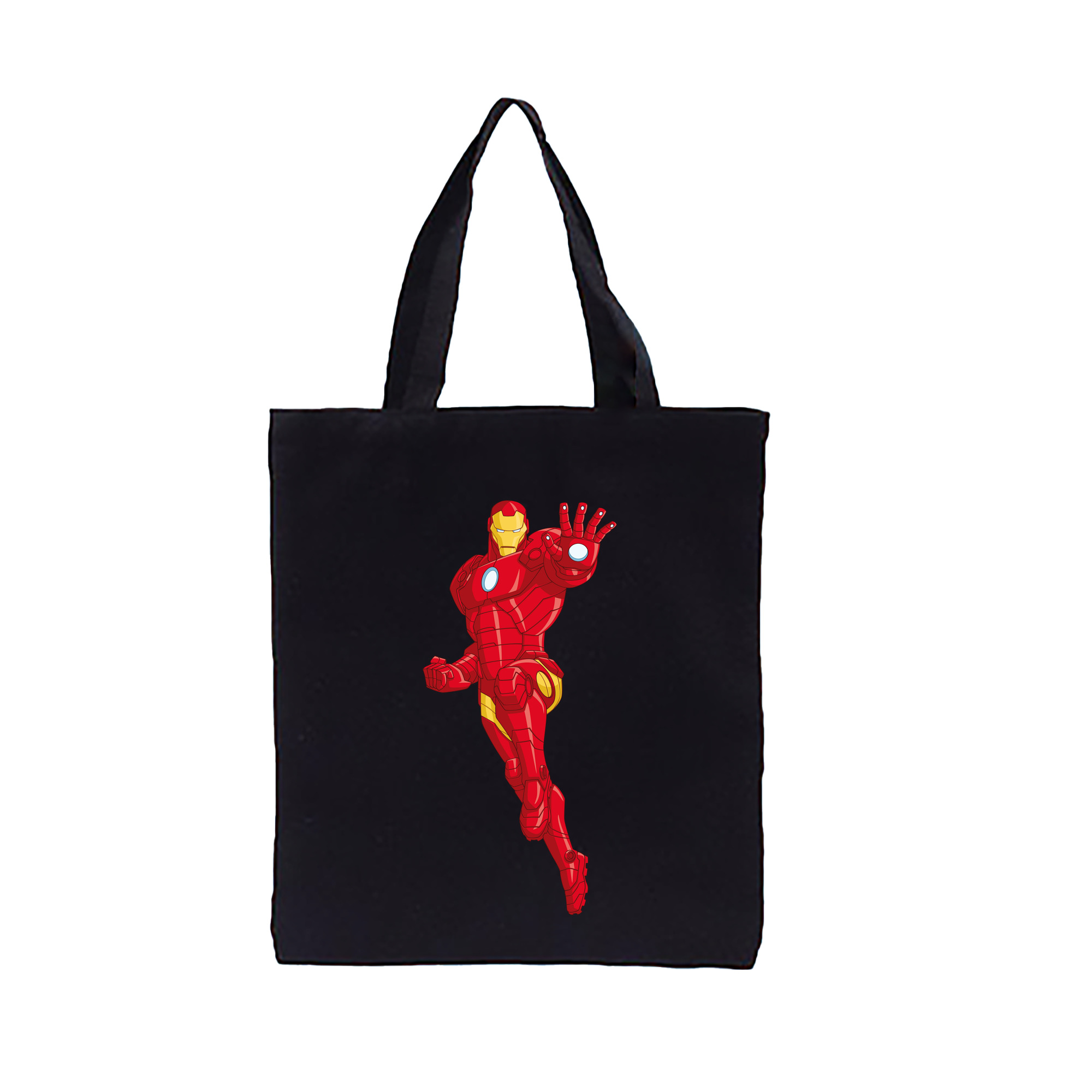 （画像用） アベンジャーズ The Avengers 縦型キャンバス生地手提げバッグ　トートバッグ