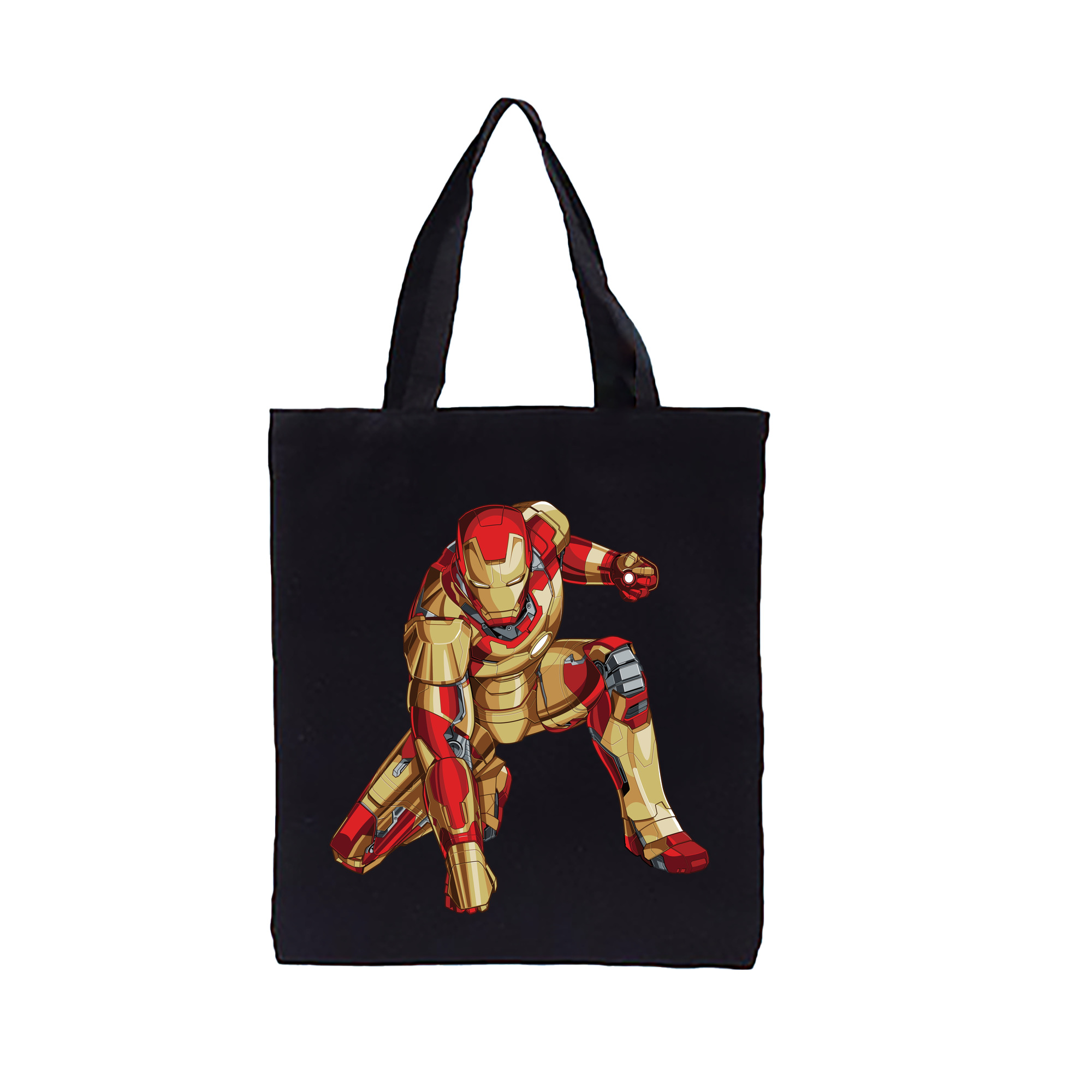 （画像用） アベンジャーズ The Avengers 縦型キャンバス生地手提げバッグ　トートバッグ
