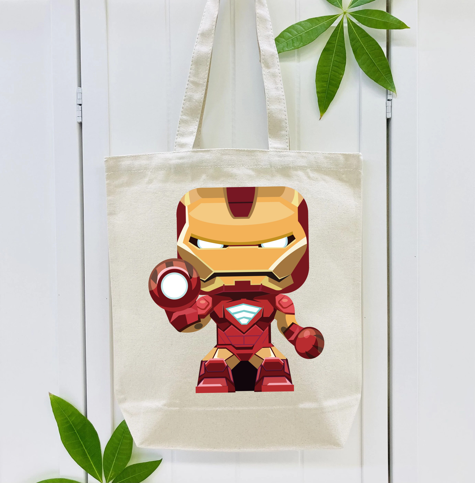 アベンジャーズ The Avengers 縦型キャンバス生地手提げバッグ　トートバッグ
