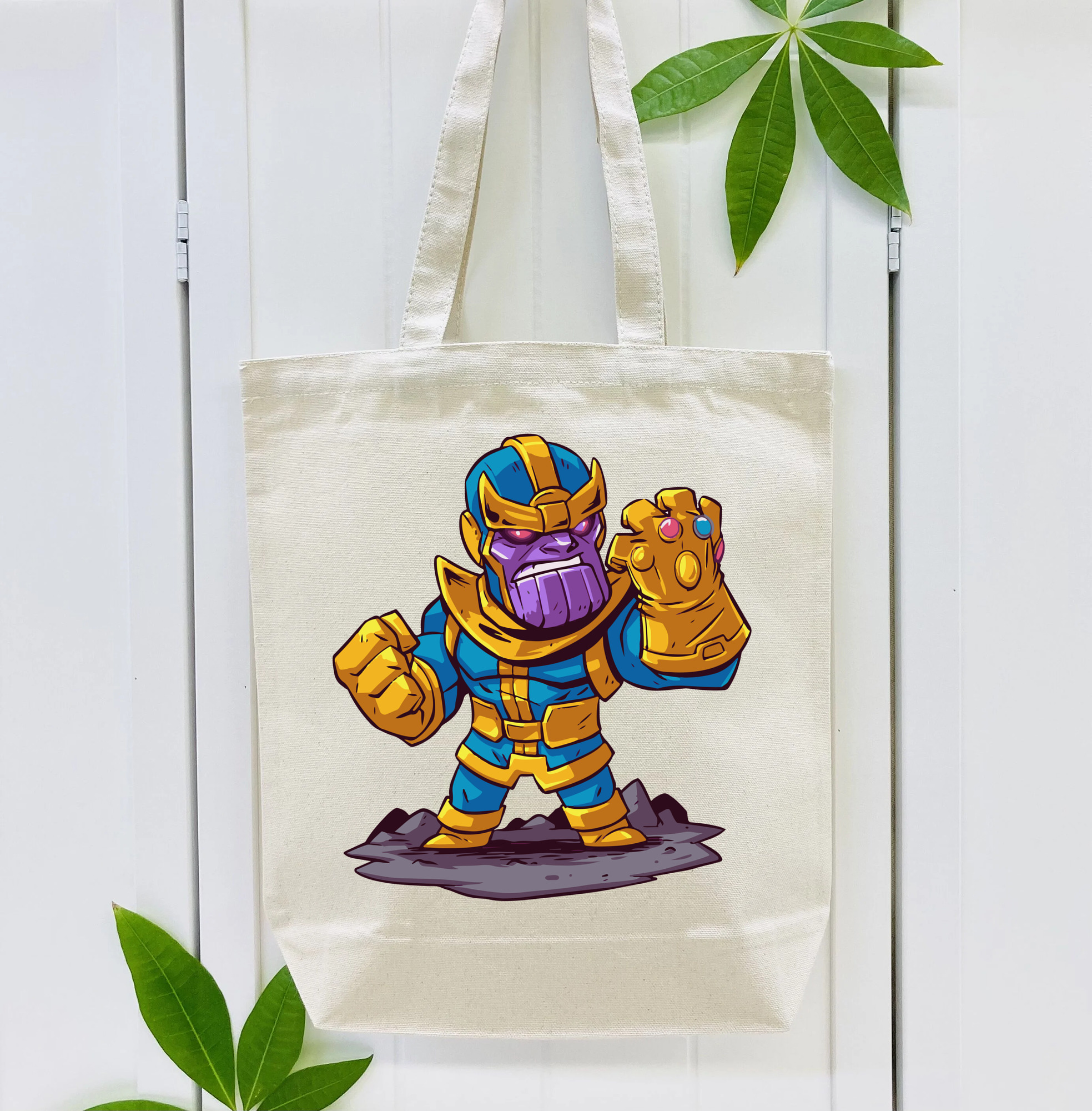 アベンジャーズ The Avengers 縦型キャンバス生地手提げバッグ　トートバッグ