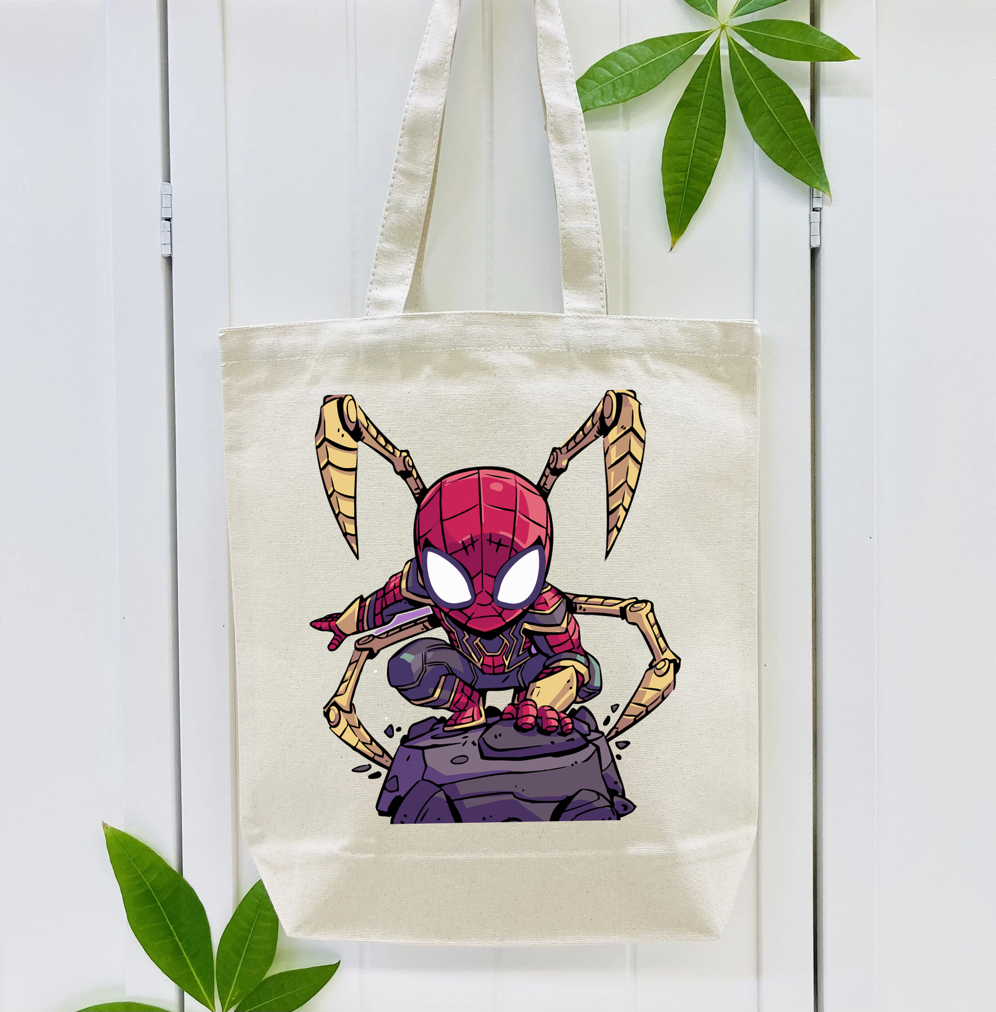 アベンジャーズ The Avengers 縦型キャンバス生地手提げバッグ　トートバッグ