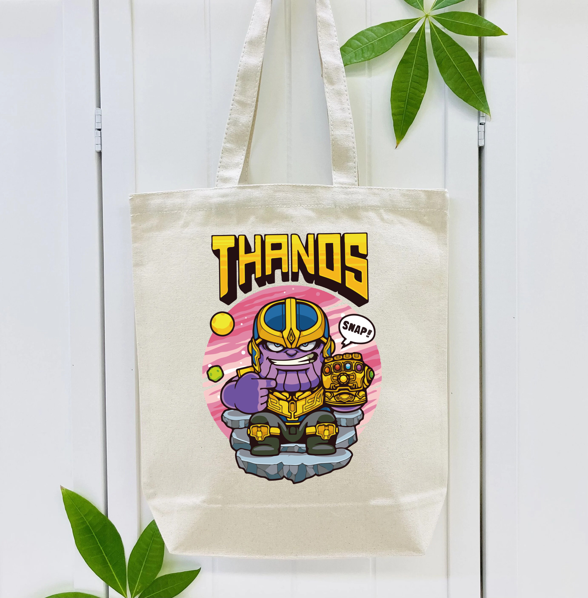 アベンジャーズ The Avengers 縦型キャンバス生地手提げバッグ　トートバッグ