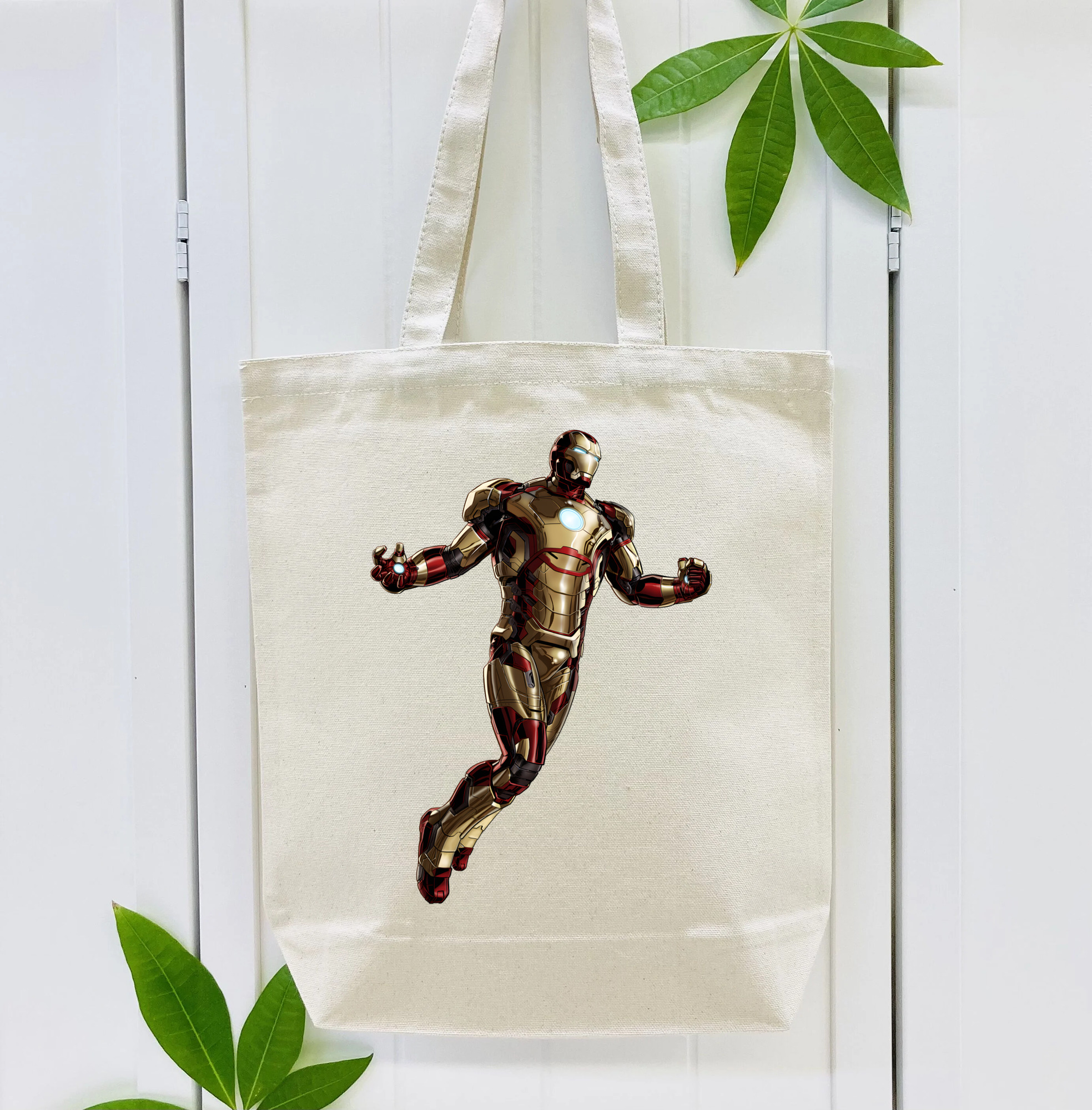 アベンジャーズ The Avengers 縦型キャンバス生地手提げバッグ　トートバッグ