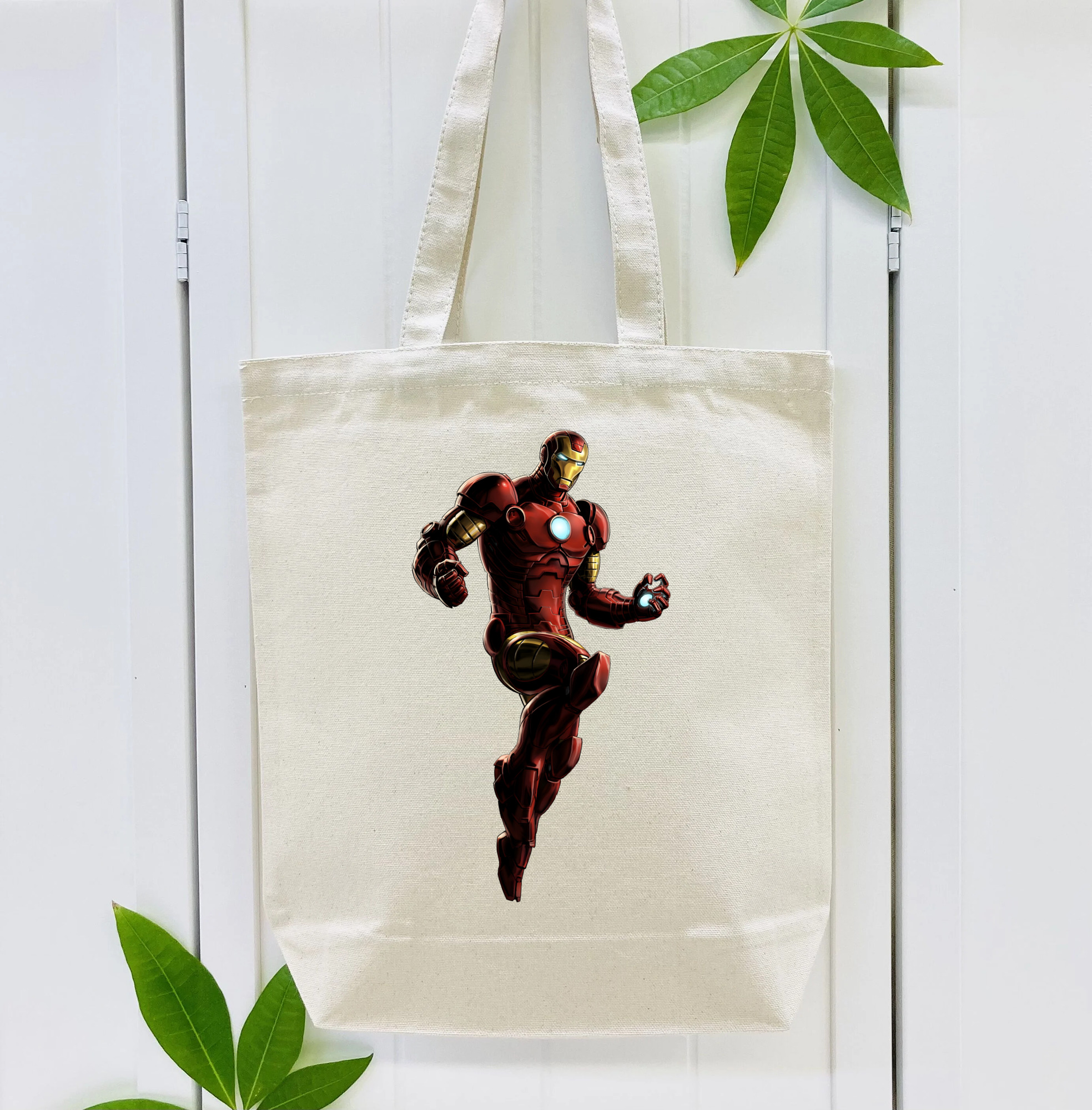 アベンジャーズ The Avengers 縦型キャンバス生地手提げバッグ　トートバッグ