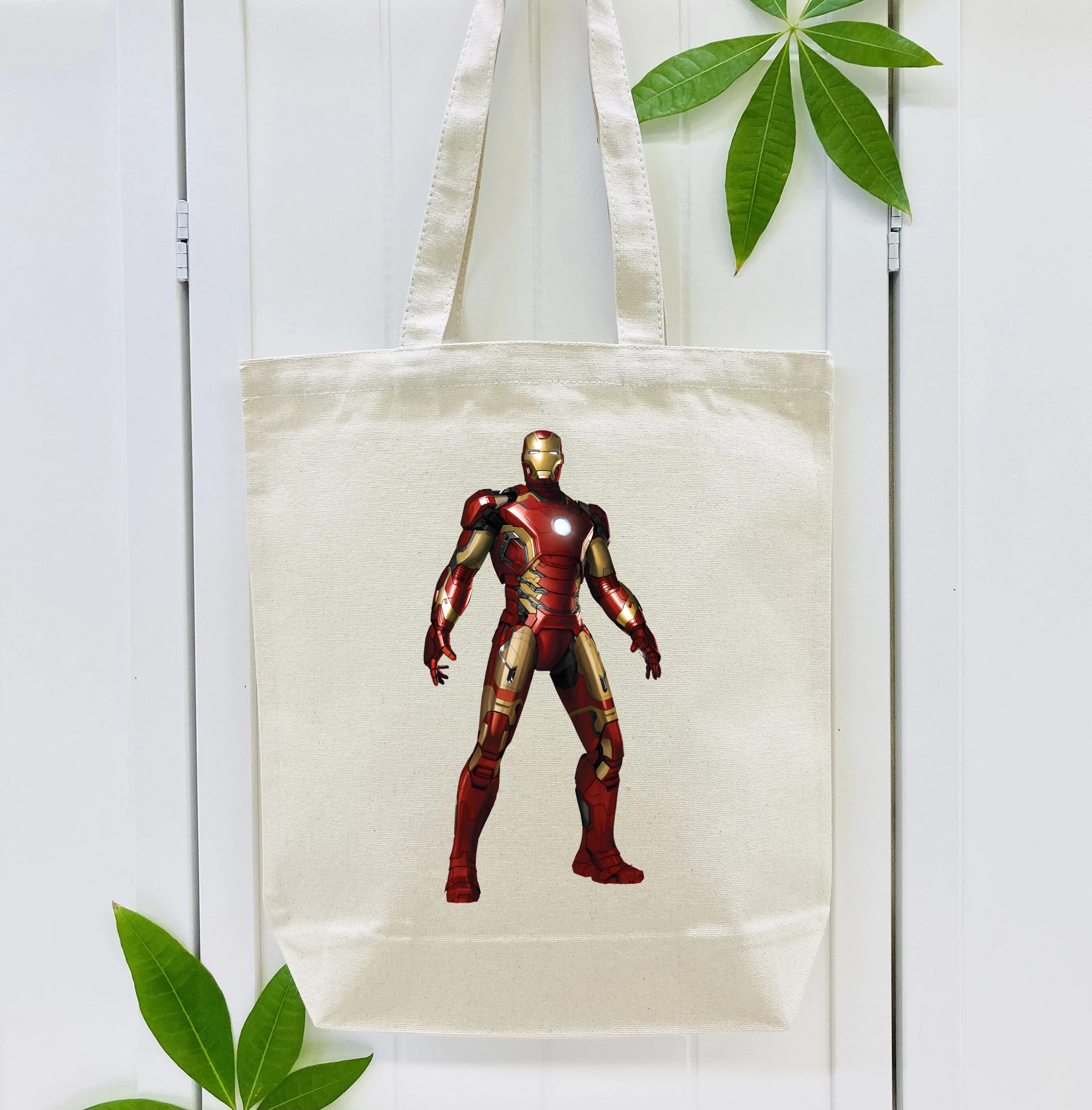 アベンジャーズ The Avengers 縦型キャンバス生地手提げバッグ　トートバッグ
