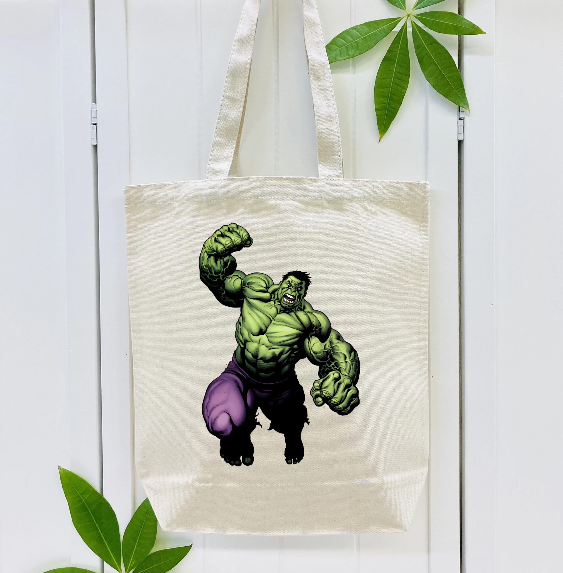 アベンジャーズ The Avengers 縦型キャンバス生地手提げバッグ　トートバッグ