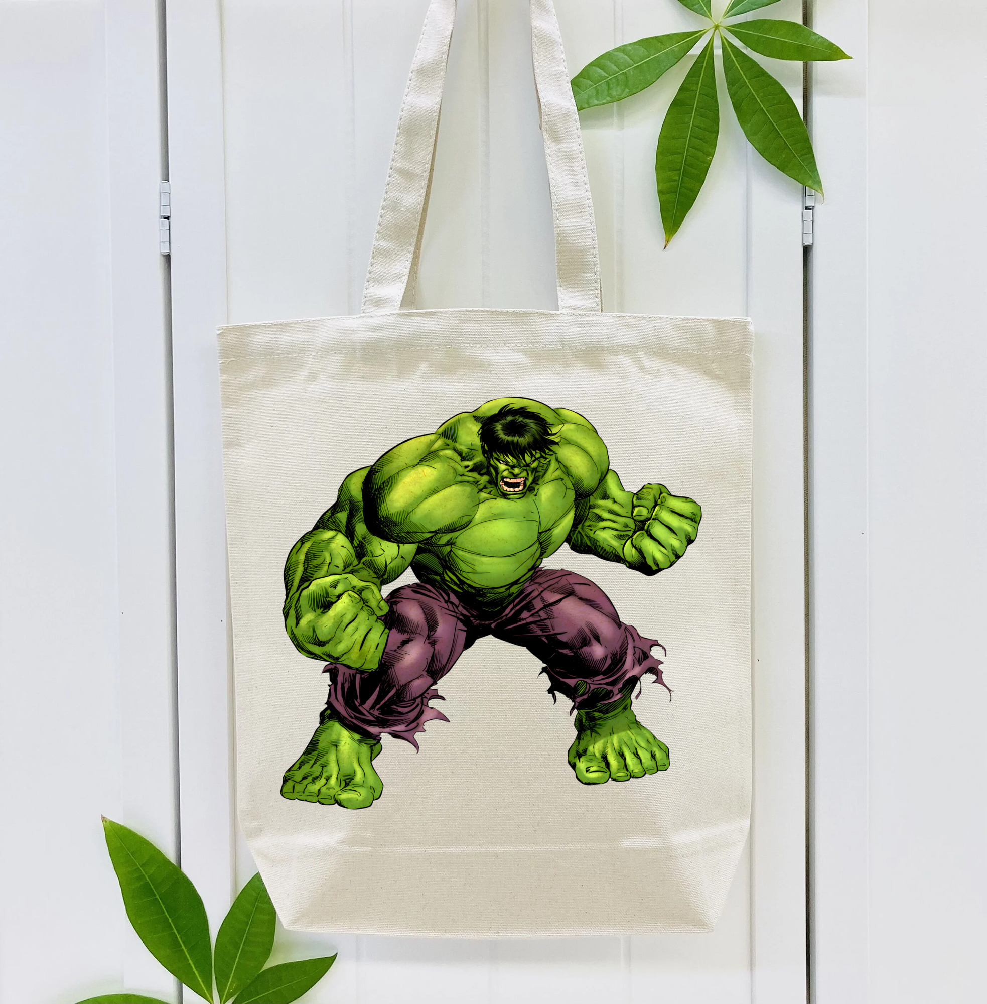 アベンジャーズ The Avengers 縦型キャンバス生地手提げバッグ　トートバッグ