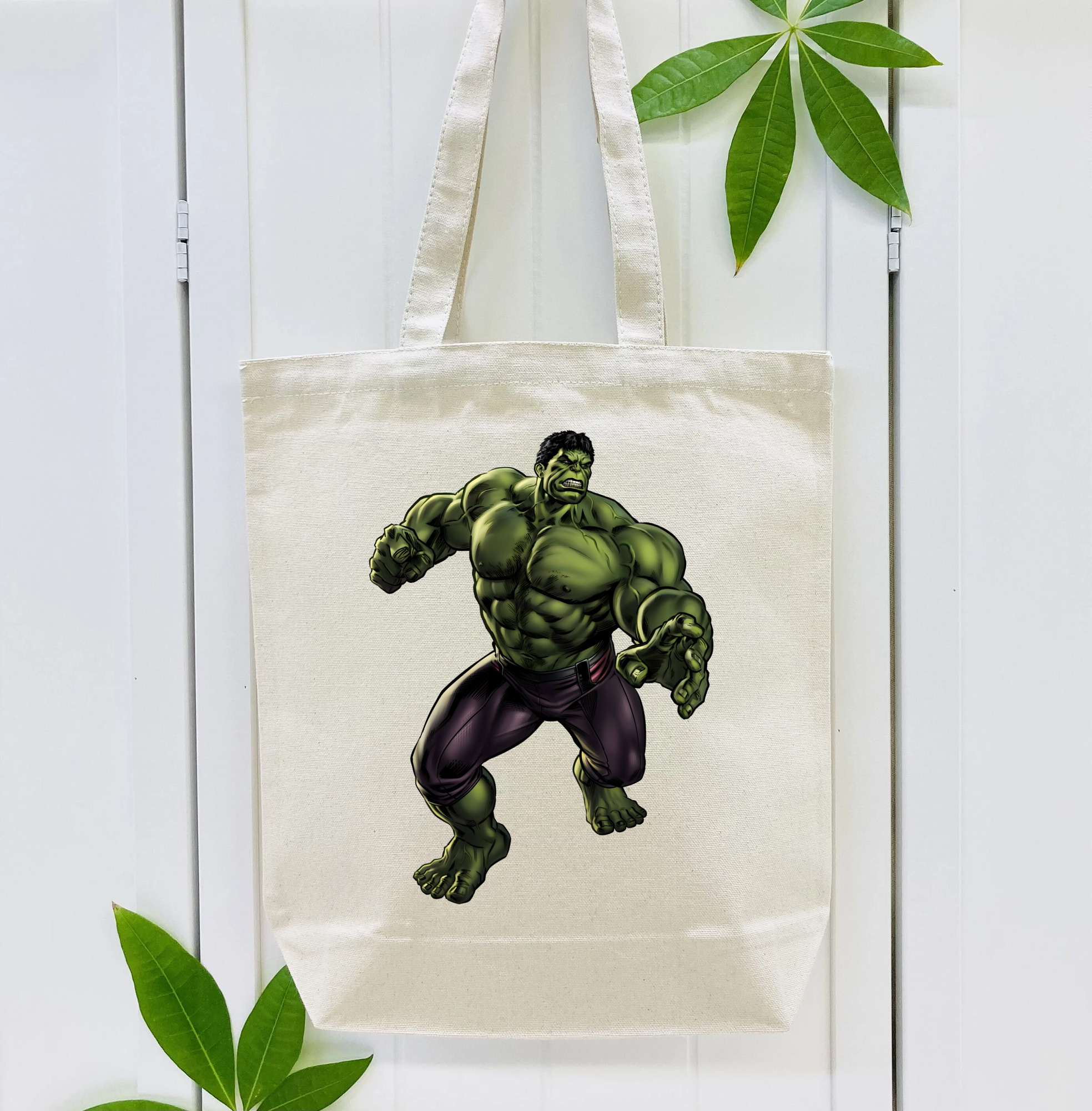 アベンジャーズ The Avengers 縦型キャンバス生地手提げバッグ　トートバッグ