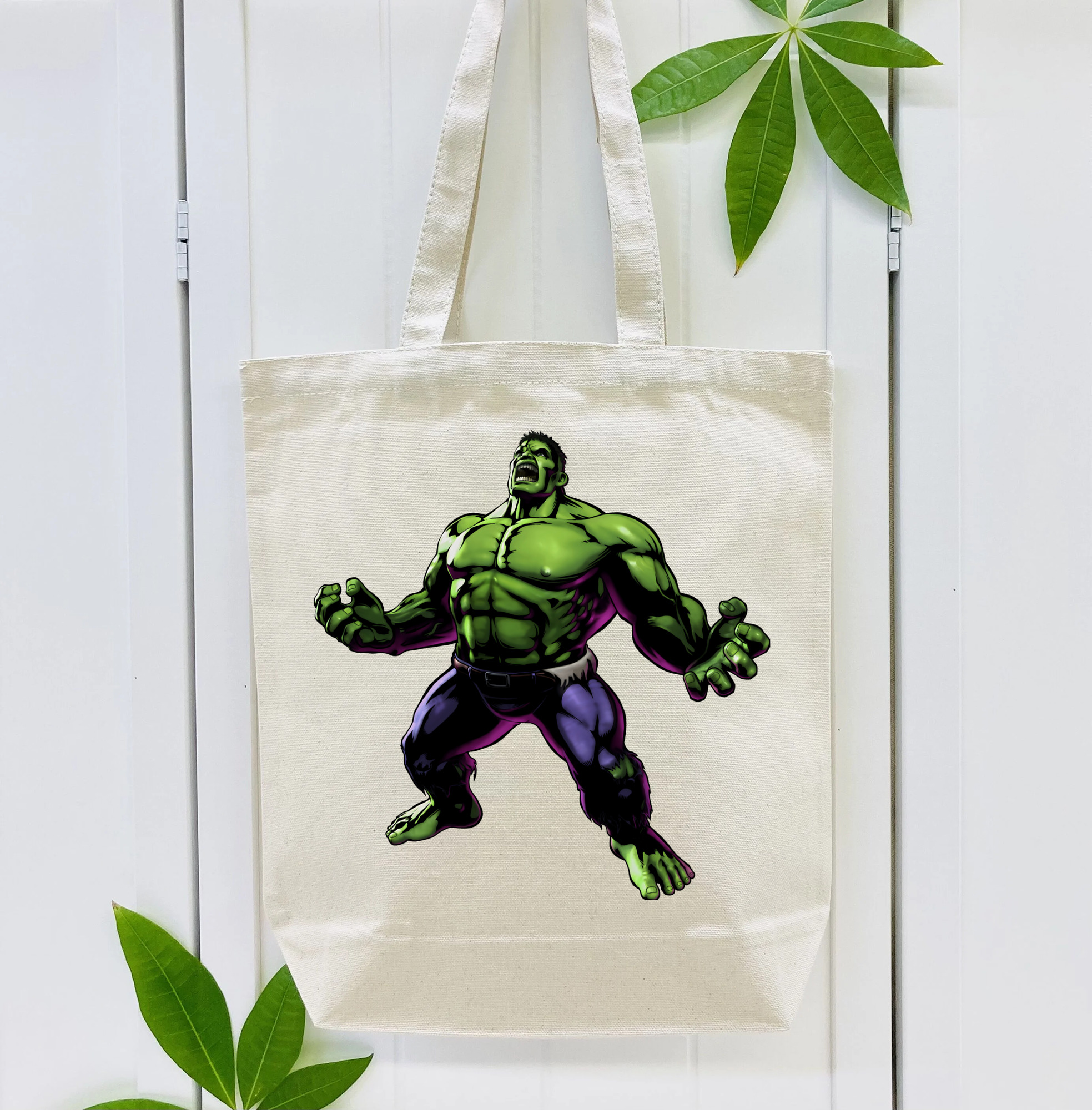 アベンジャーズ The Avengers 縦型キャンバス生地手提げバッグ　トートバッグ
