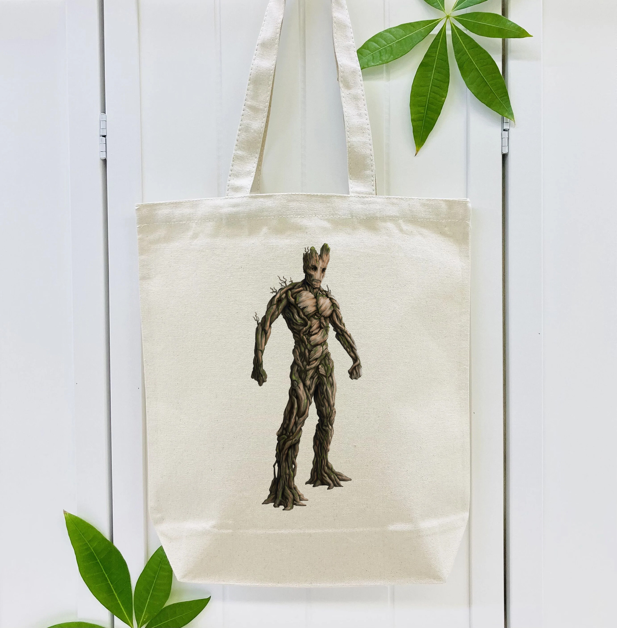 アベンジャーズ The Avengers 縦型キャンバス生地手提げバッグ　トートバッグ