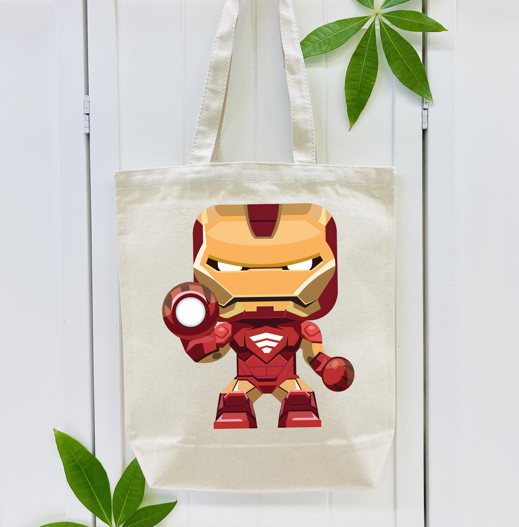 アベンジャーズ The Avengers 縦型キャンバス生地手提げバッグ　トートバッグ