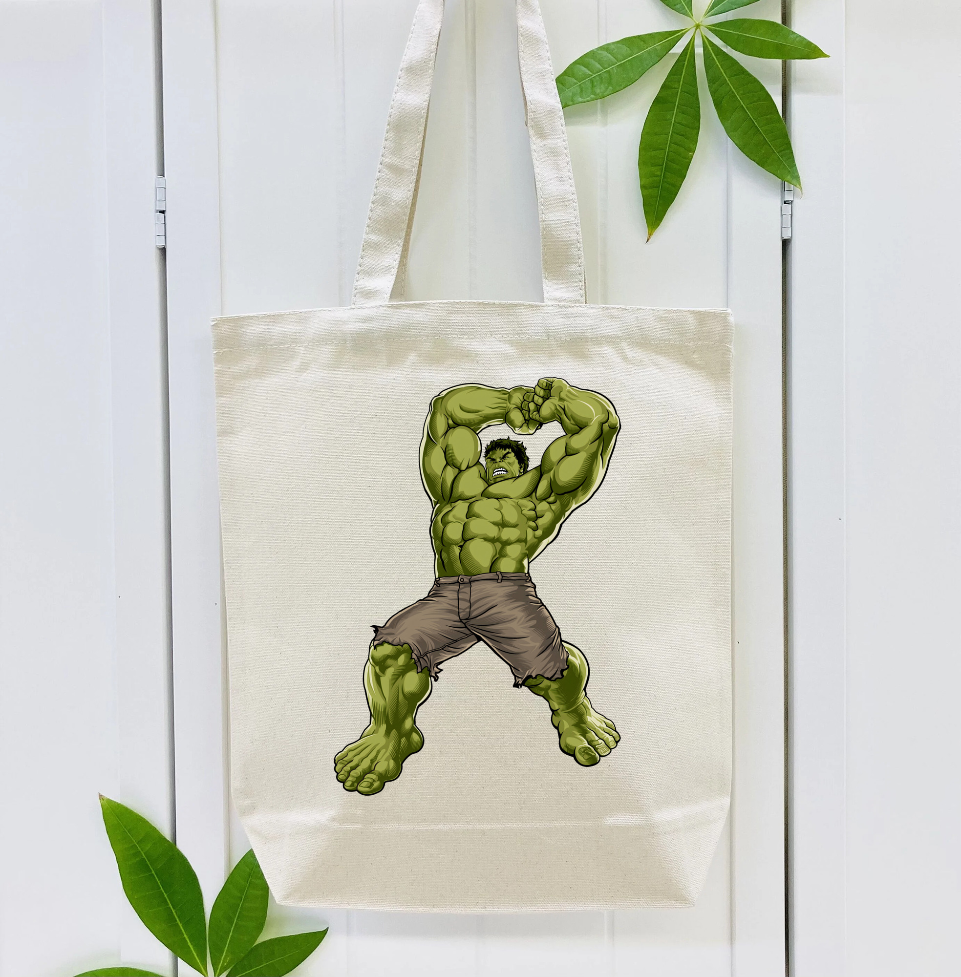 アベンジャーズ The Avengers 縦型キャンバス生地手提げバッグ　トートバッグ