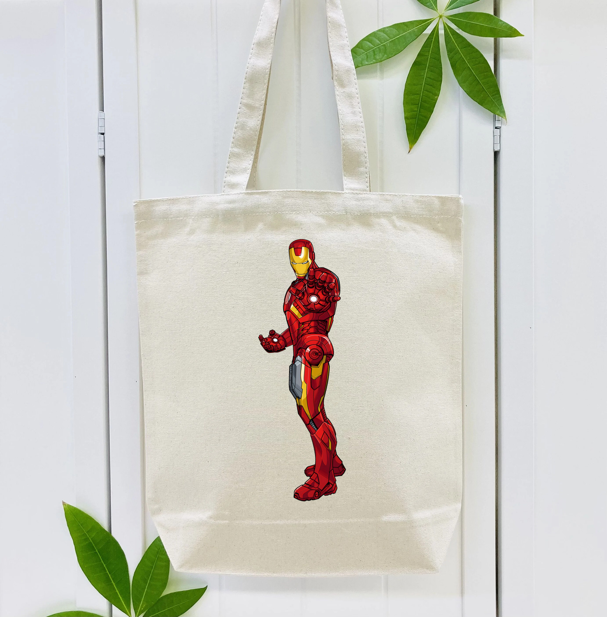 アベンジャーズ The Avengers 縦型キャンバス生地手提げバッグ　トートバッグ