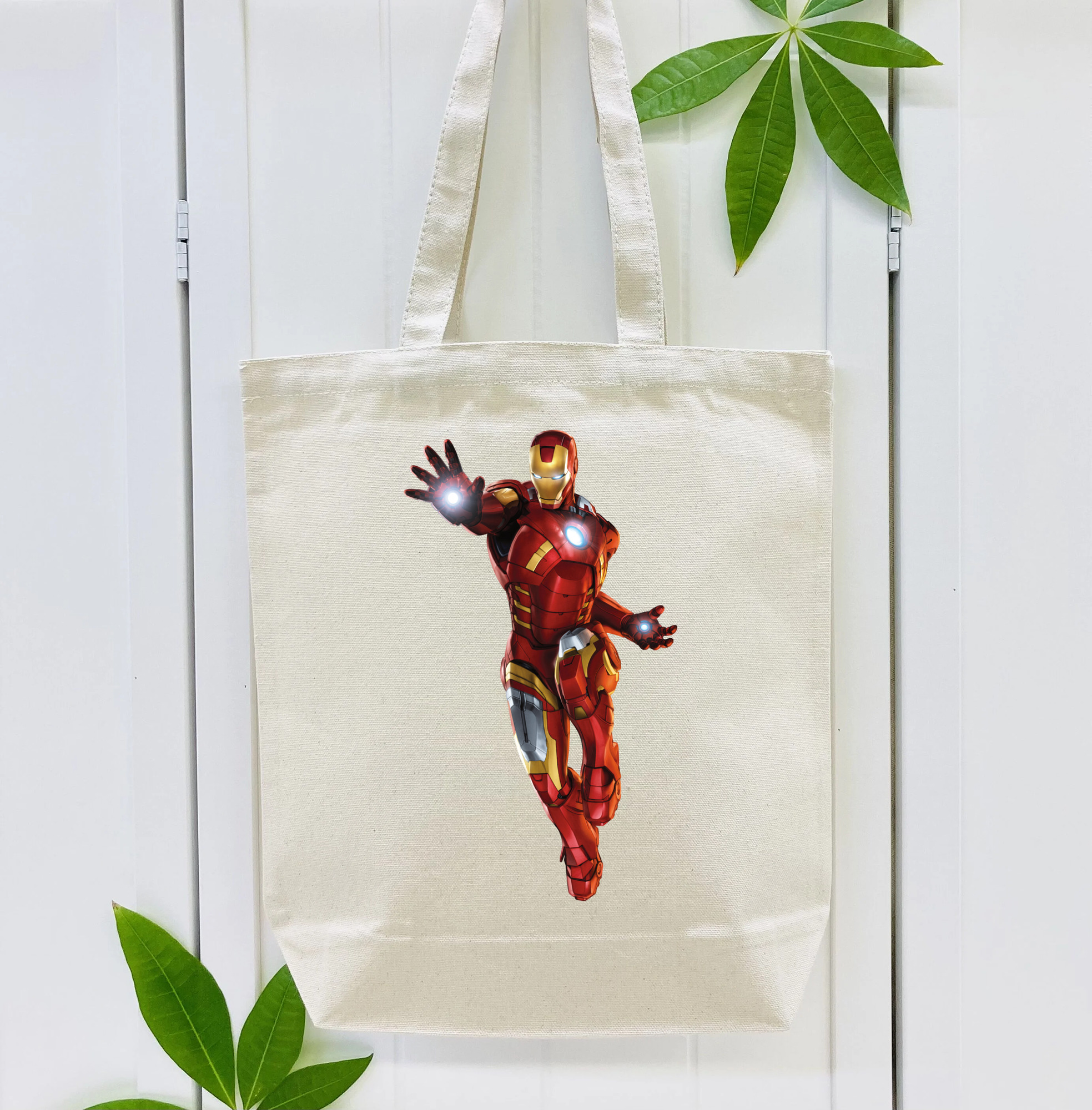 アベンジャーズ The Avengers 縦型キャンバス生地手提げバッグ　トートバッグ