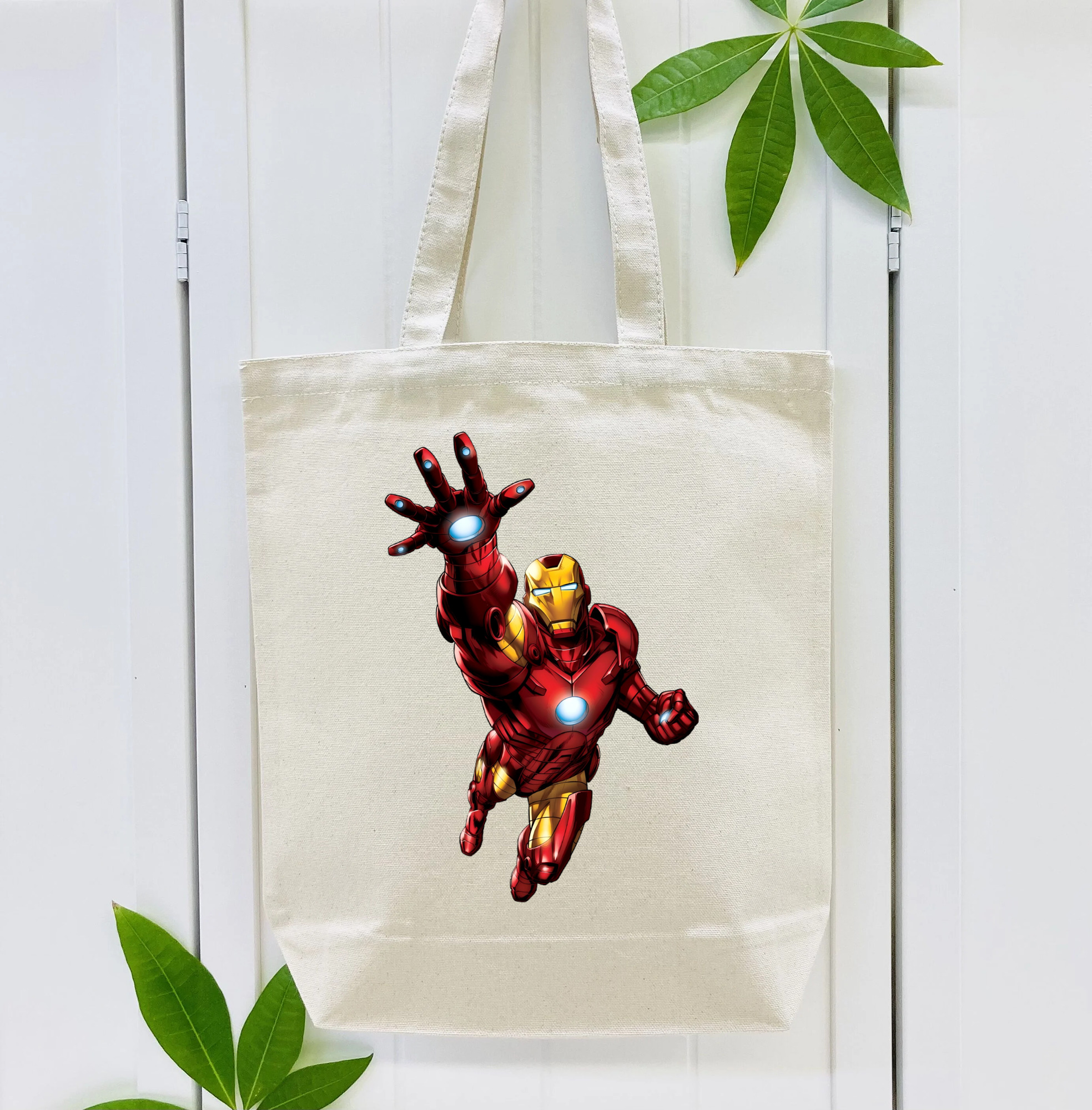 アベンジャーズ The Avengers 縦型キャンバス生地手提げバッグ　トートバッグ