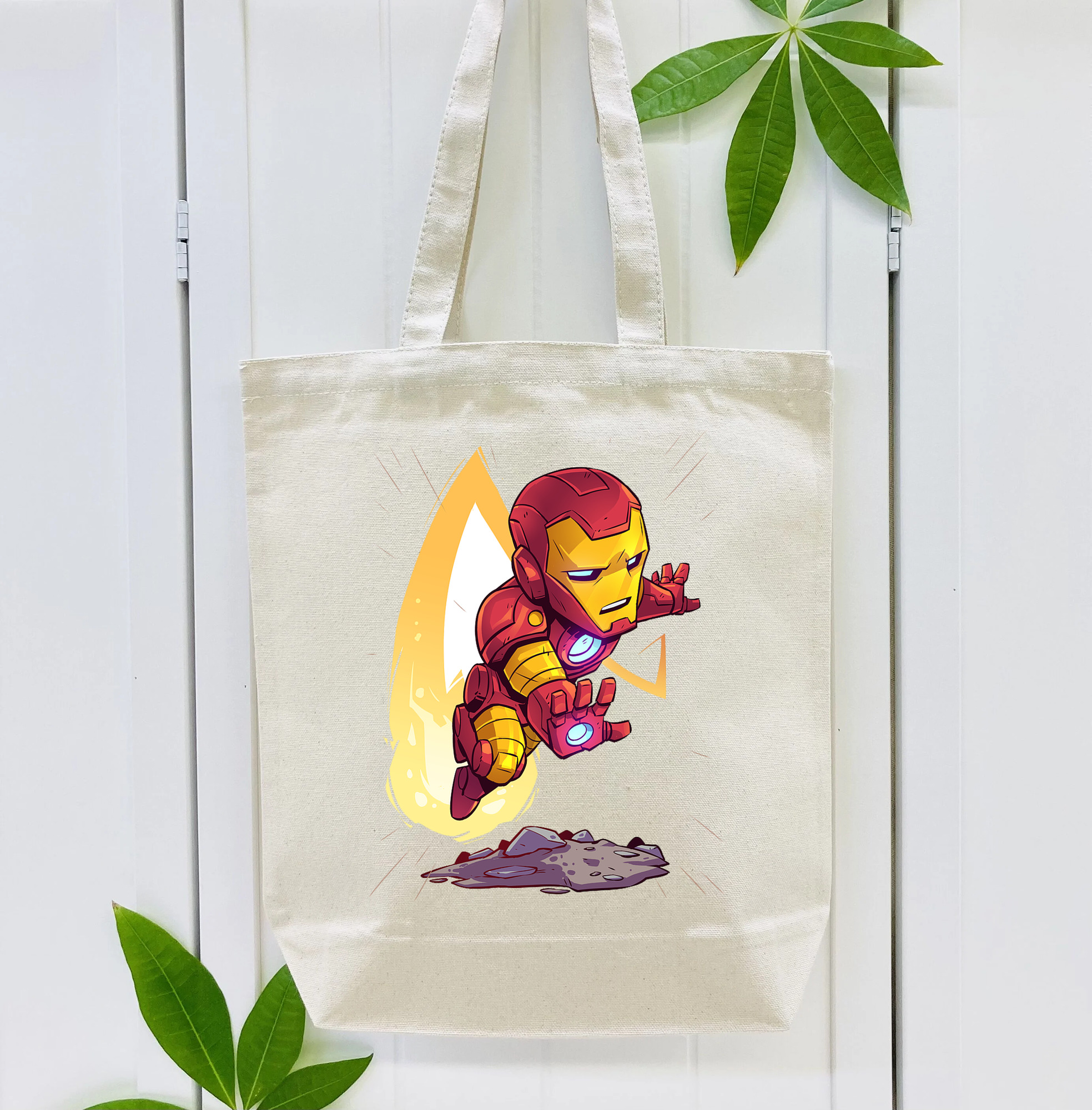 アベンジャーズ The Avengers 縦型キャンバス生地手提げバッグ　トートバッグ