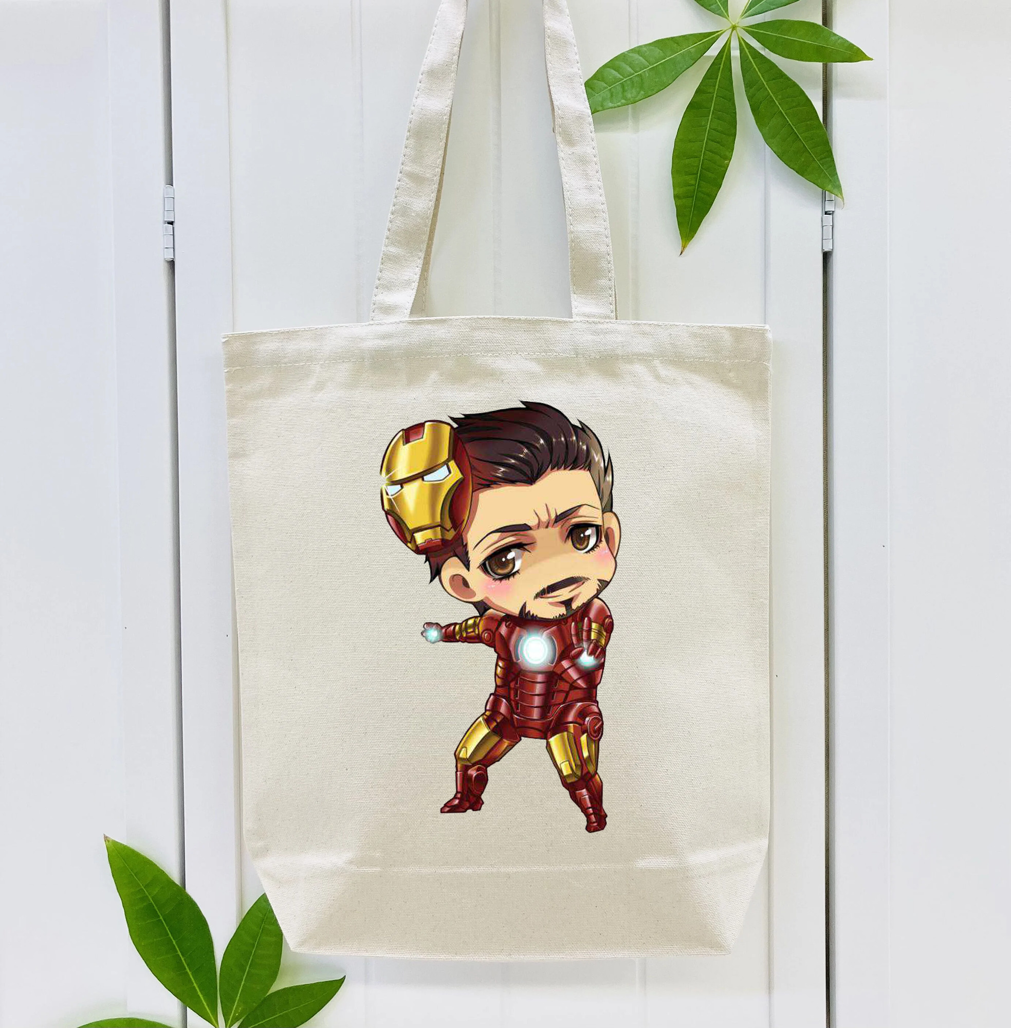 アベンジャーズ The Avengers 縦型キャンバス生地手提げバッグ　トートバッグ