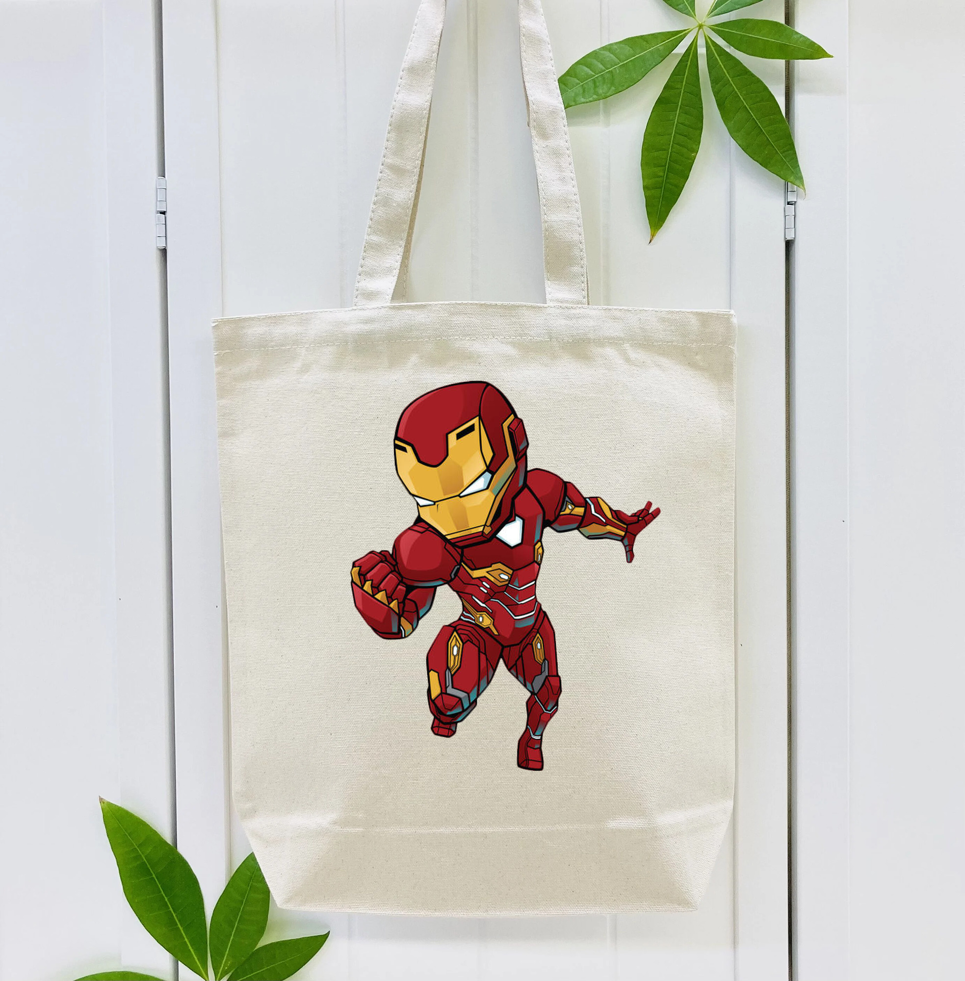 アベンジャーズ The Avengers 縦型キャンバス生地手提げバッグ　トートバッグ