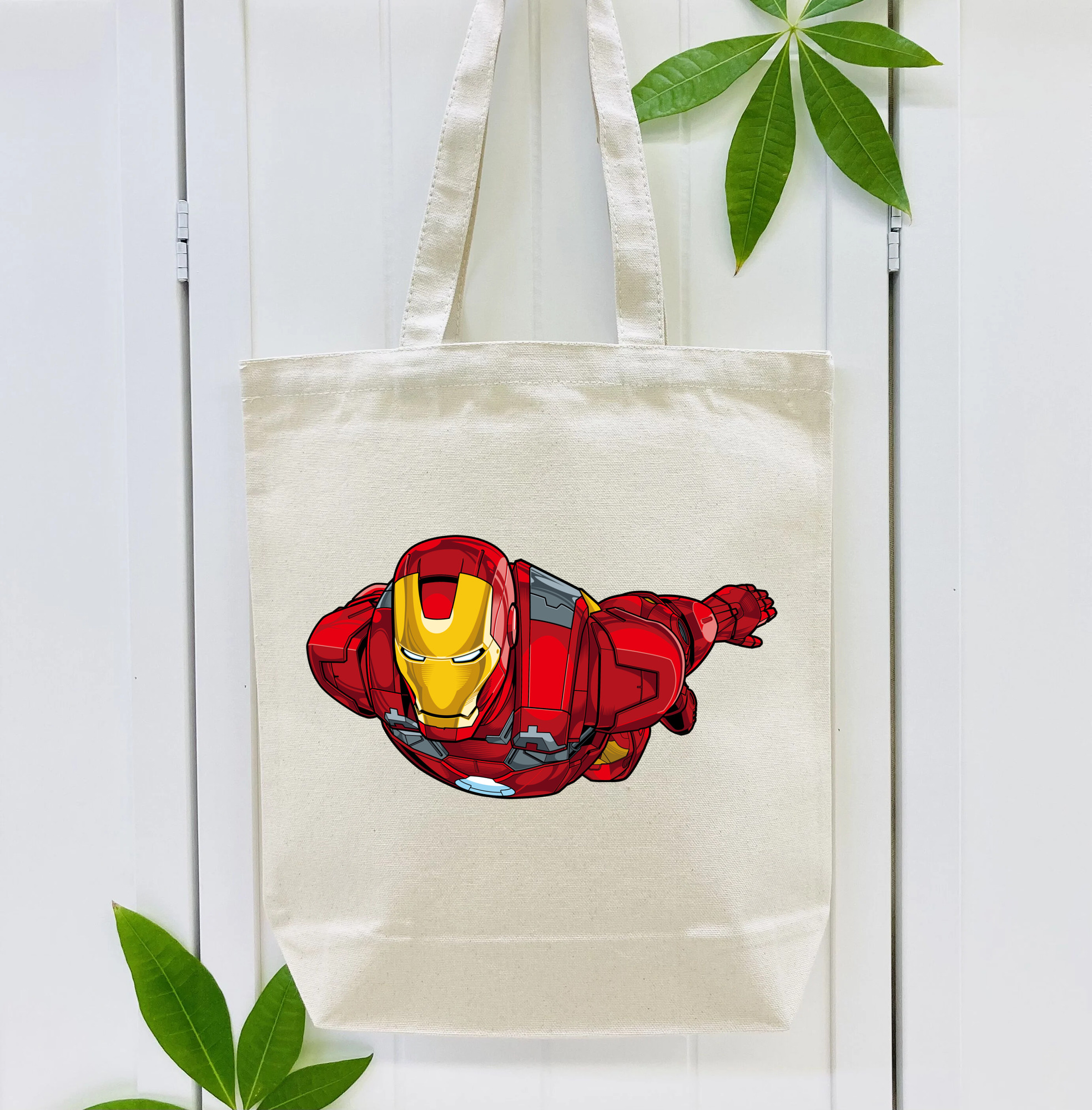 アベンジャーズ The Avengers 縦型キャンバス生地手提げバッグ　トートバッグ