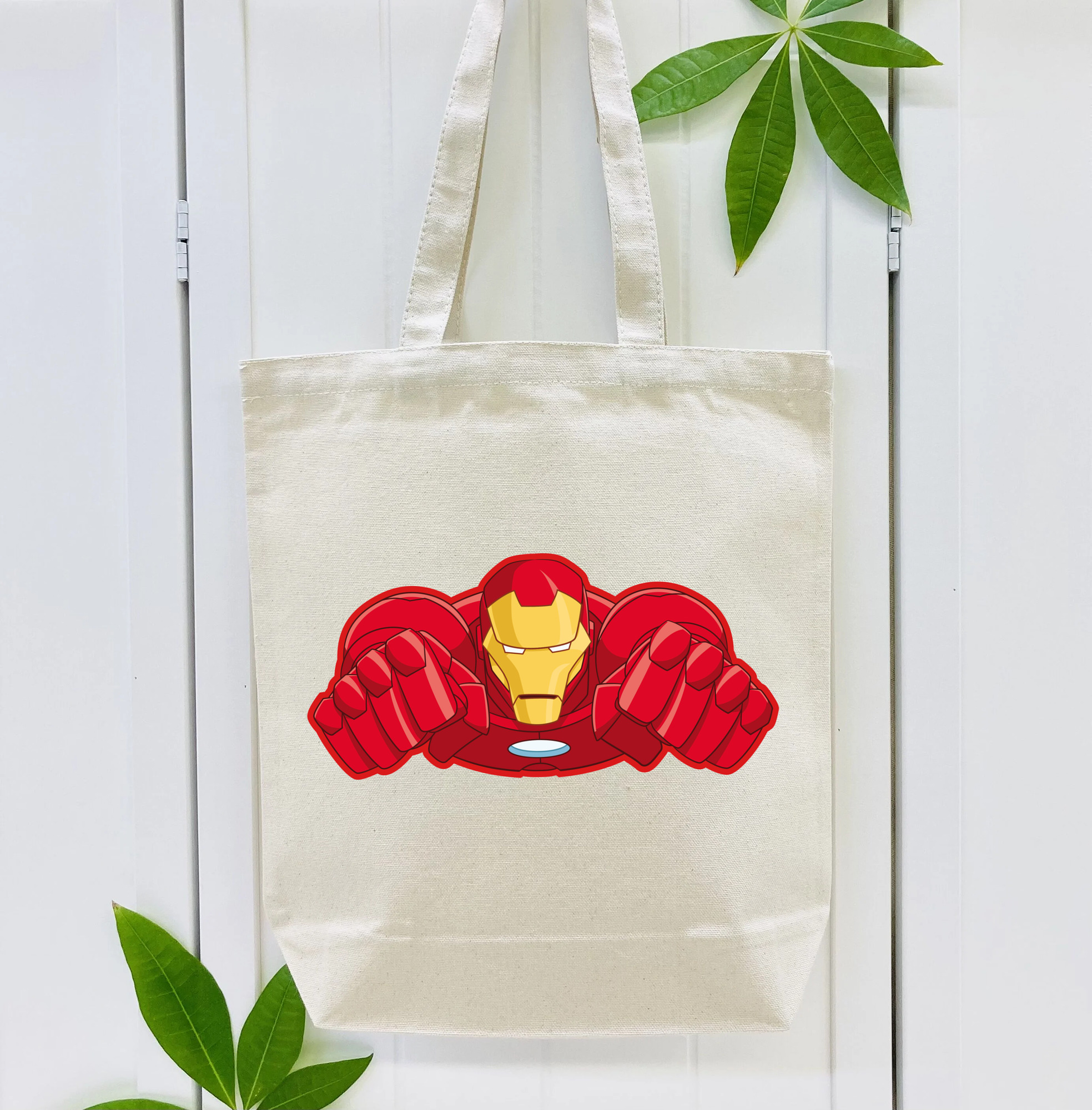 アベンジャーズ The Avengers 縦型キャンバス生地手提げバッグ　トートバッグ