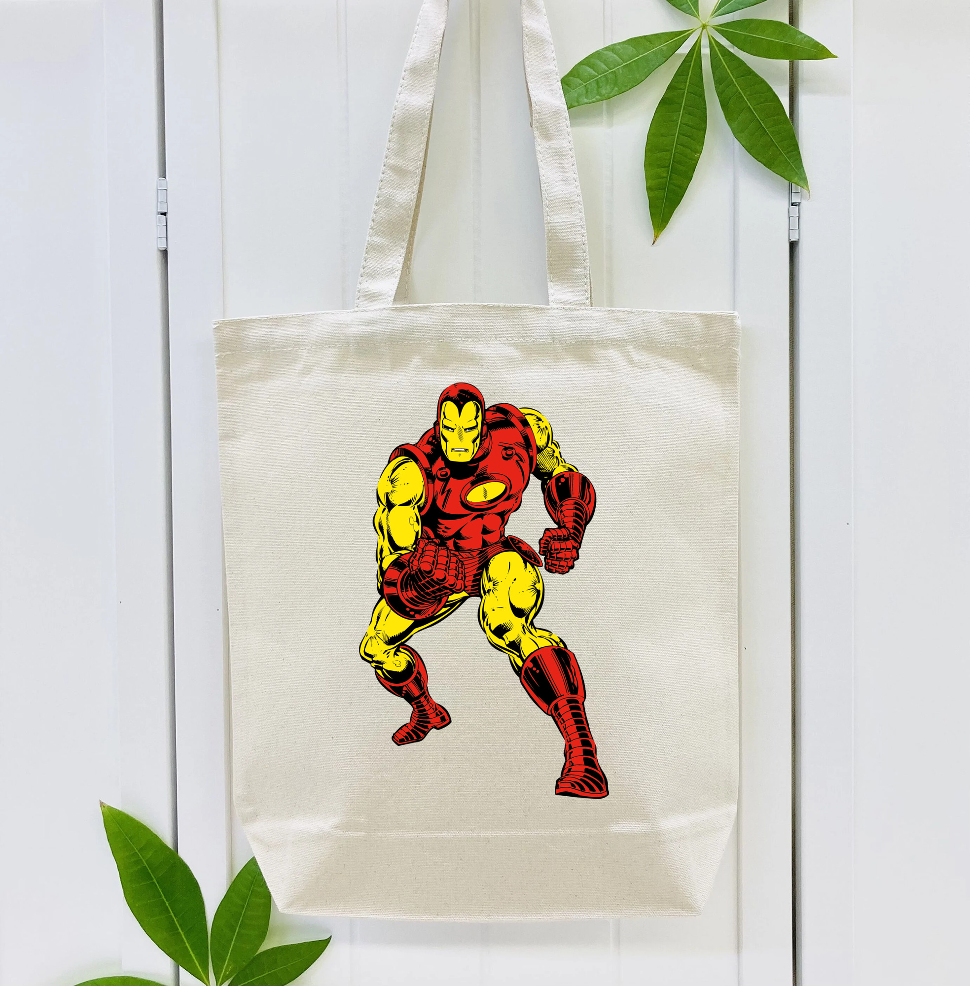 アベンジャーズ The Avengers 縦型キャンバス生地手提げバッグ　トートバッグ