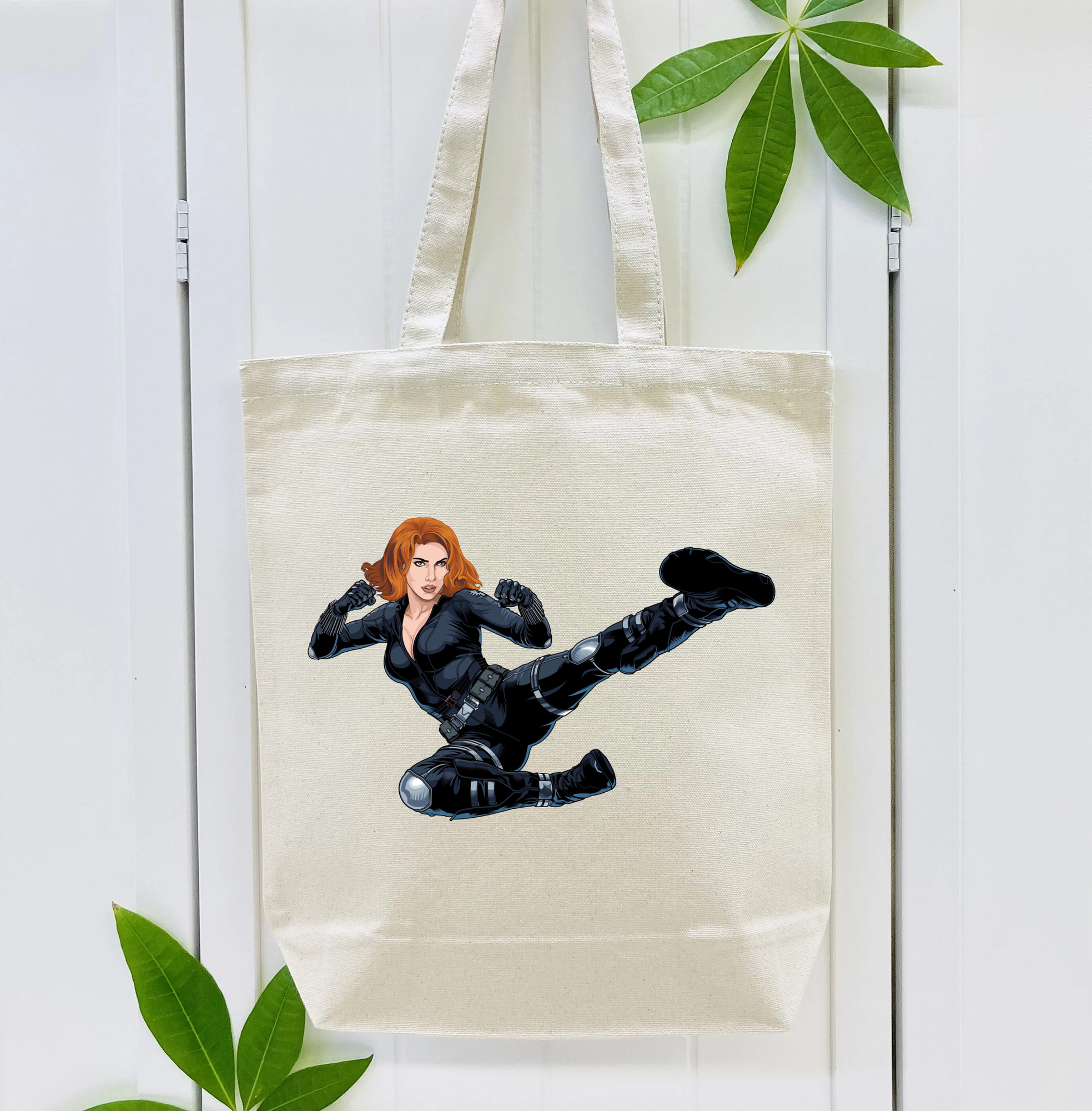 アベンジャーズ The Avengers 縦型キャンバス生地手提げバッグ　トートバッグ