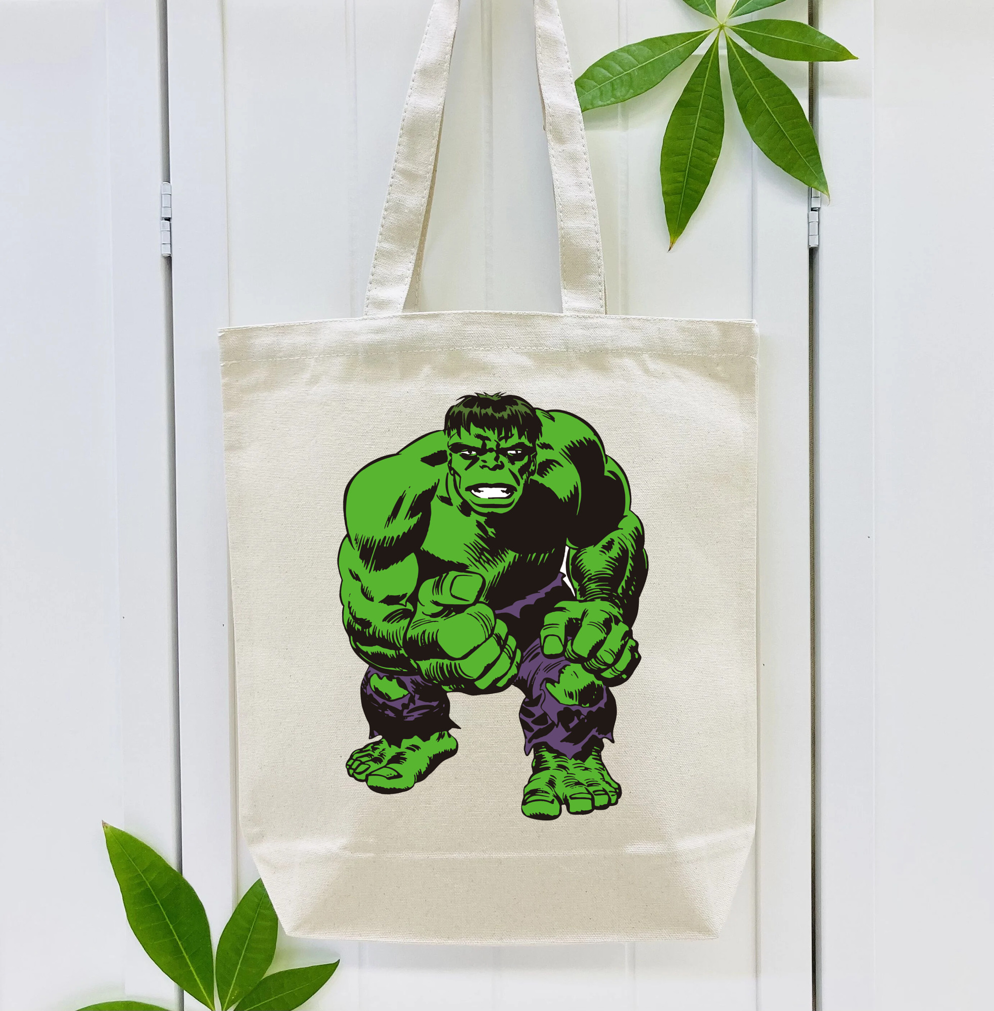 アベンジャーズ The Avengers 縦型キャンバス生地手提げバッグ　トートバッグ
